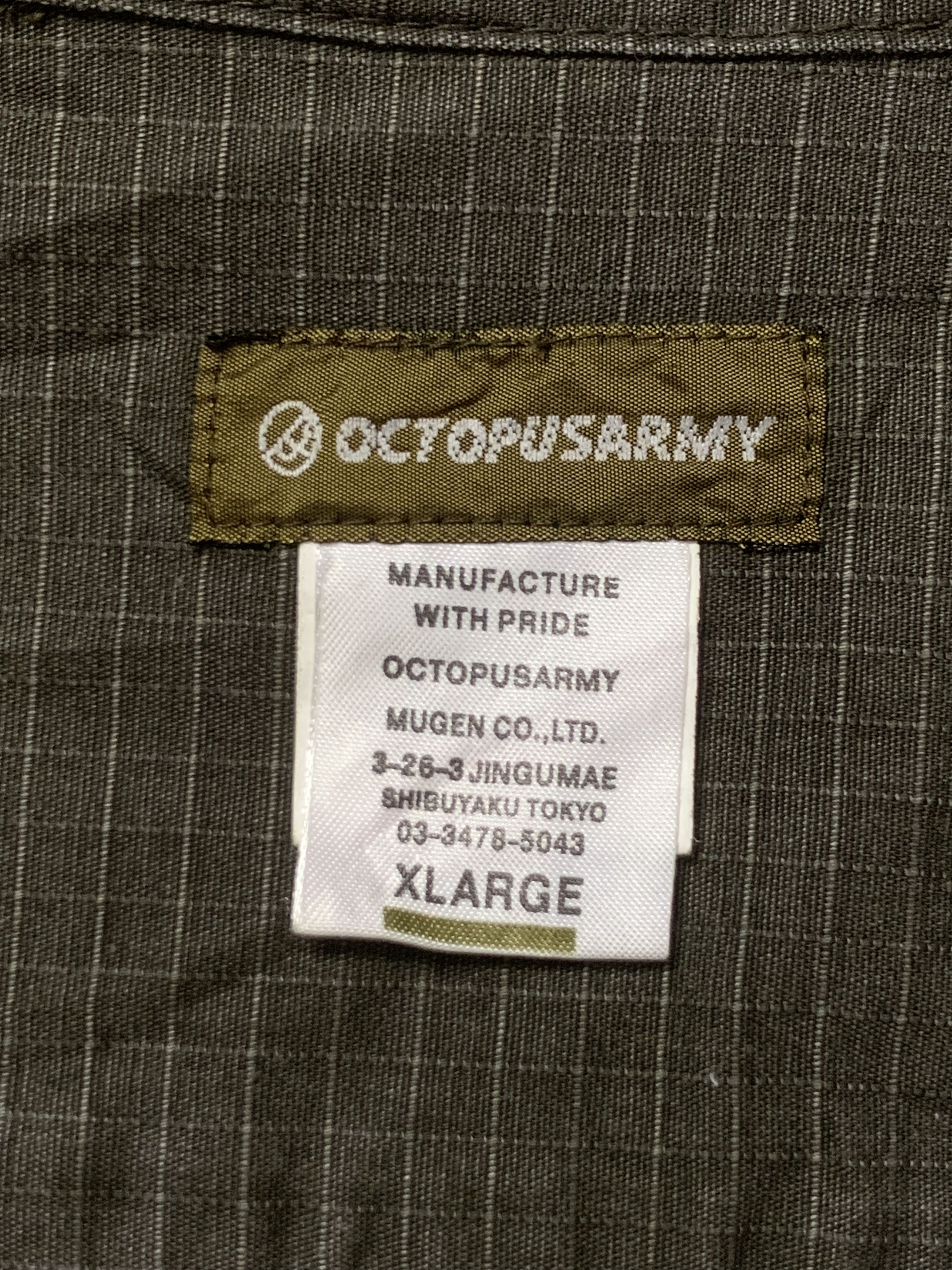 Japanese Brand × Octopus Rare Design Vintage Octopusarmy Military Style Parkas Size US XL / EU 56 / 4 - 4 Thumbnail