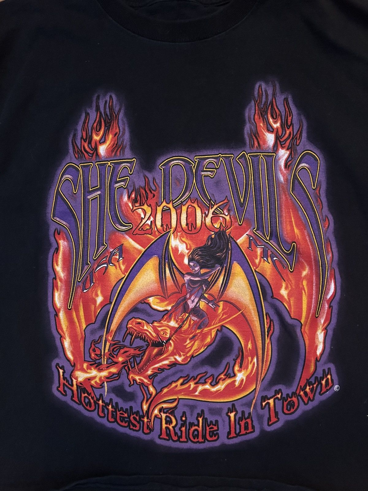 Harley Davidson Harley Davidson She Devils motorcycle club tee Size US S / EU 44-46 / 1 - 2 Thumbnail