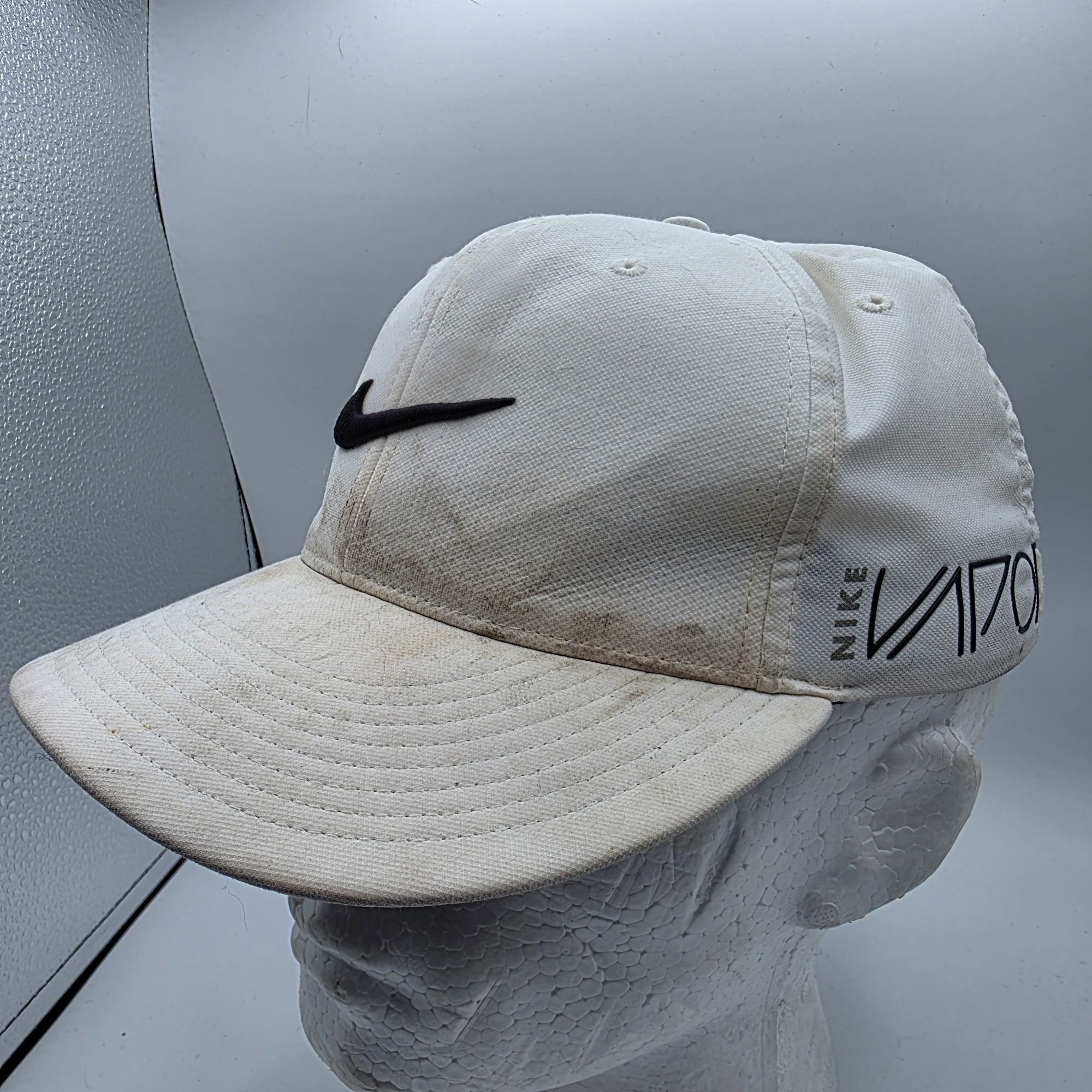 Nike Nike True Tour Vapor Hat RZN Swoosh Dri Fit White Flex Golf Size ONE SIZE - 1 Thumbnail