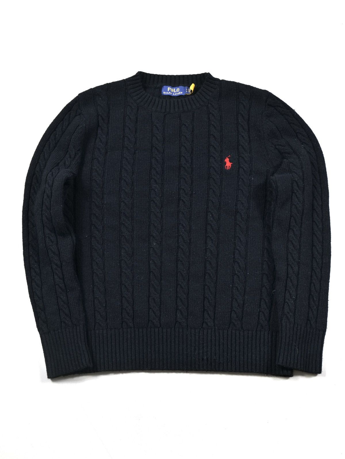 Polo Ralph Lauren Ralph Lauren Cable Knit Sweater black Size US M / EU 48-50 / 2 - 1 Thumbnail