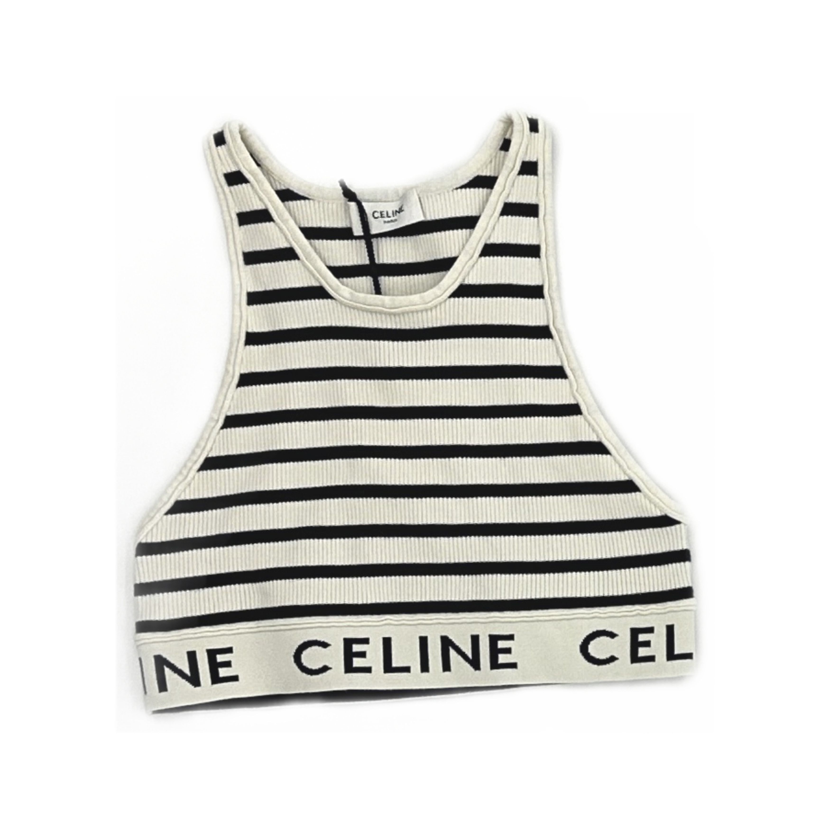 Celine Celine Striped Tank Top Size XS Size XS / US 0-2 / IT 36-38 - 1 Thumbnail