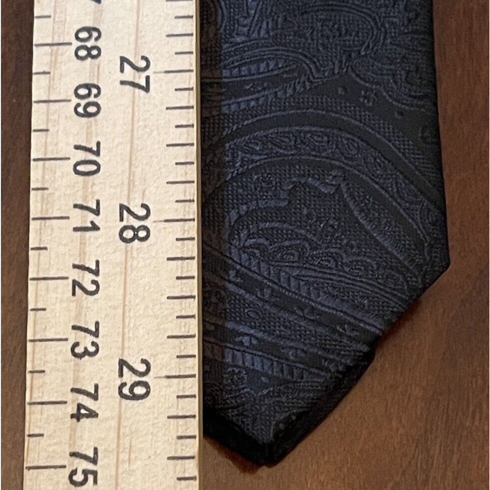 Pierre Cardin Pierre Cardin Black Hand Made 100% Polyester Made In China Size ONE SIZE - 5 Thumbnail