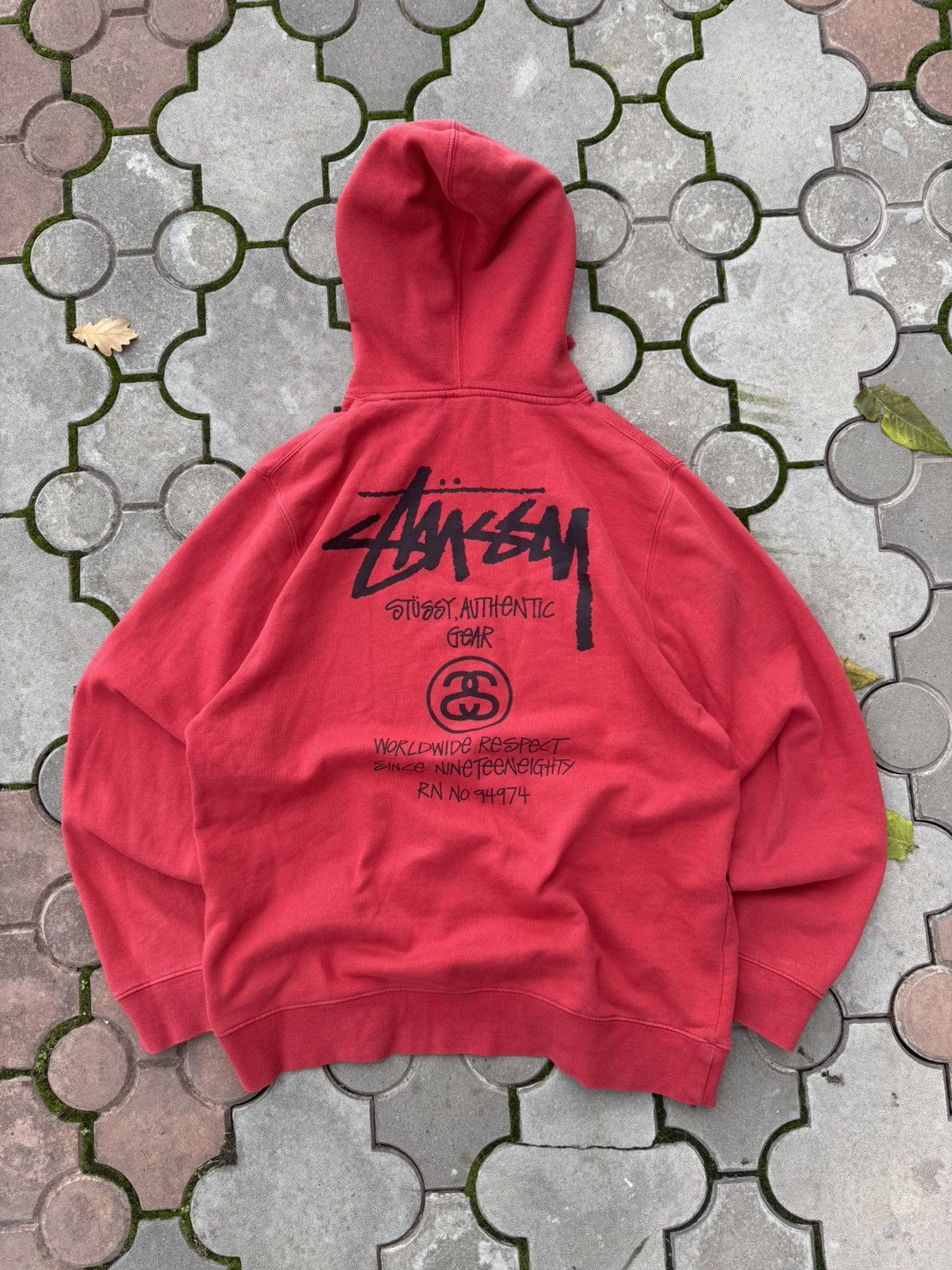 Stussy Vintage Stussy Big Logo Oversized Hoodie Y2K Size US M / EU 48-50 / 2 - 1 Thumbnail