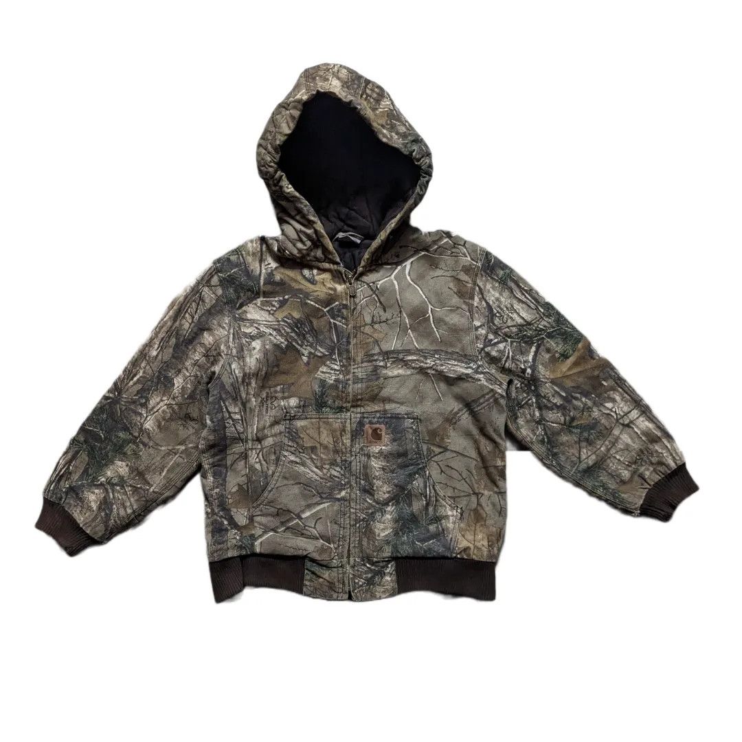 image of Vintage Carhartt Realtree Youth Active Jacket in Camo, Men's (Size XS)