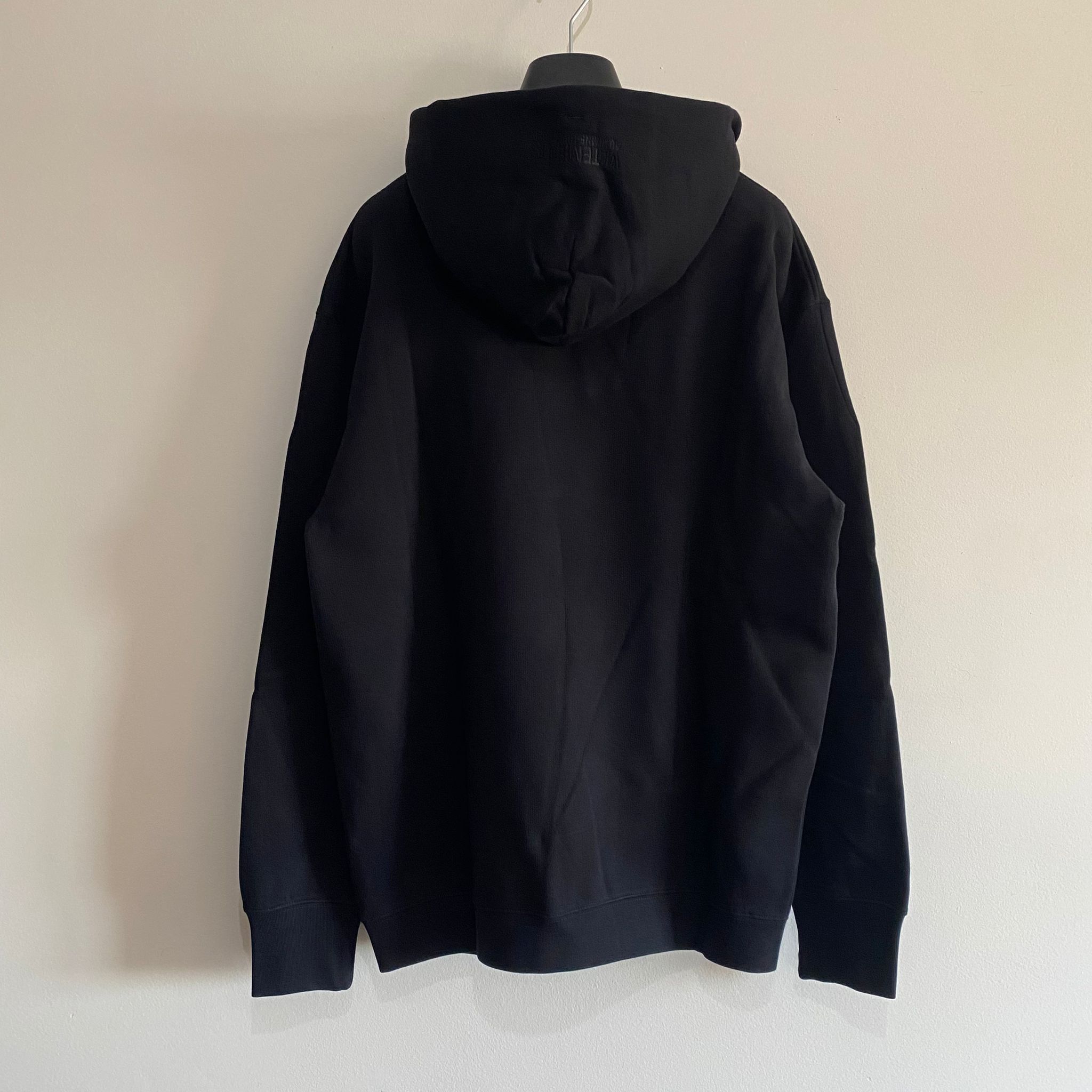 Vetements Black Interpol Oversized Hoodie Size S / US 4 / IT 40 - 9 Thumbnail