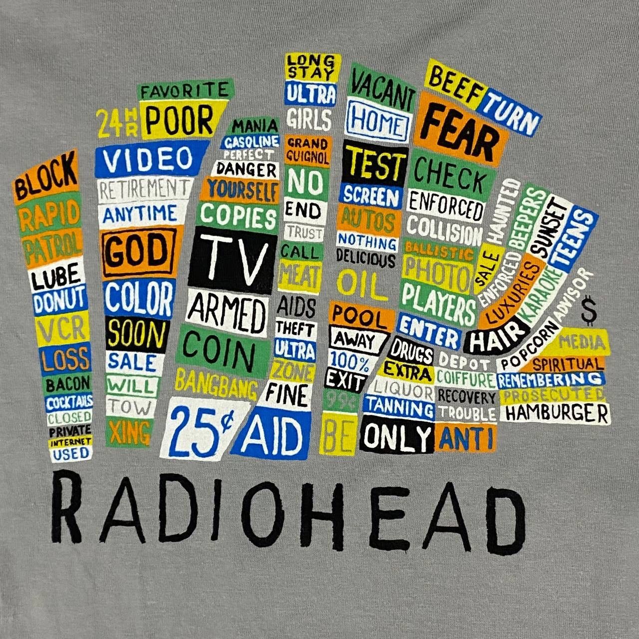 Band Tees Vintage rock band Radiohead hail to the thief cover art Size US XL / EU 56 / 4 - 2 Thumbnail