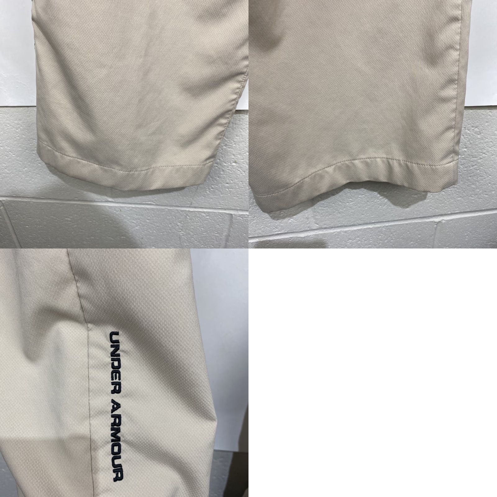 Under Armour Under Armour Pants Coach 5-Pocket Stretch Beig e Tan Regular Men 37x32 Size US 37 - 8 Thumbnail
