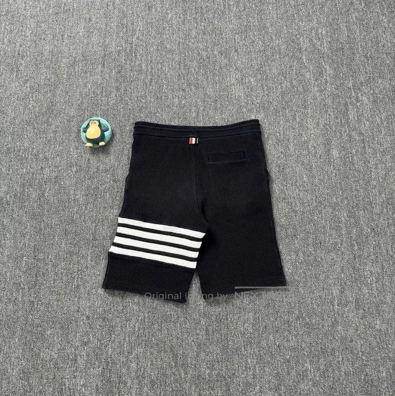 Other Thom Browne Navy Cotton Men's Shorts . Size US 26 / EU 42 - 2 Thumbnail