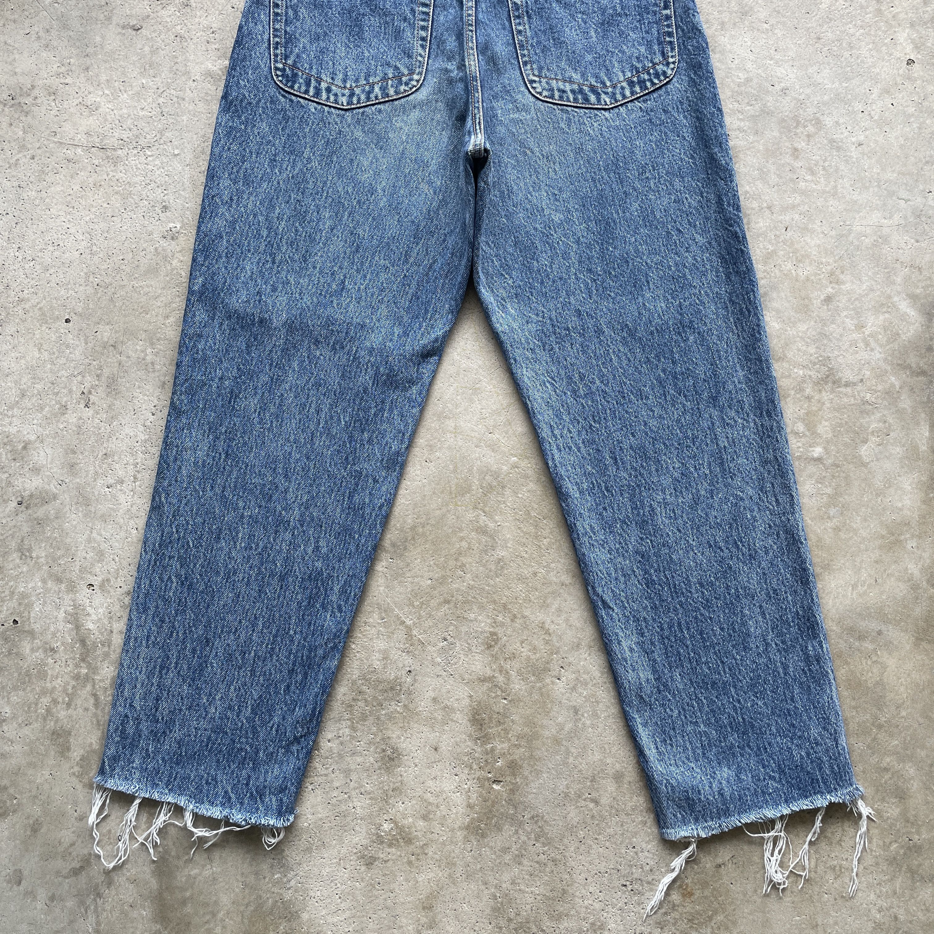 Edwin × Vintage Vintage Edwin Distressed Jeans Release Hem Denim Pants 1990s Size US 30 / EU 46 - 12 Thumbnail