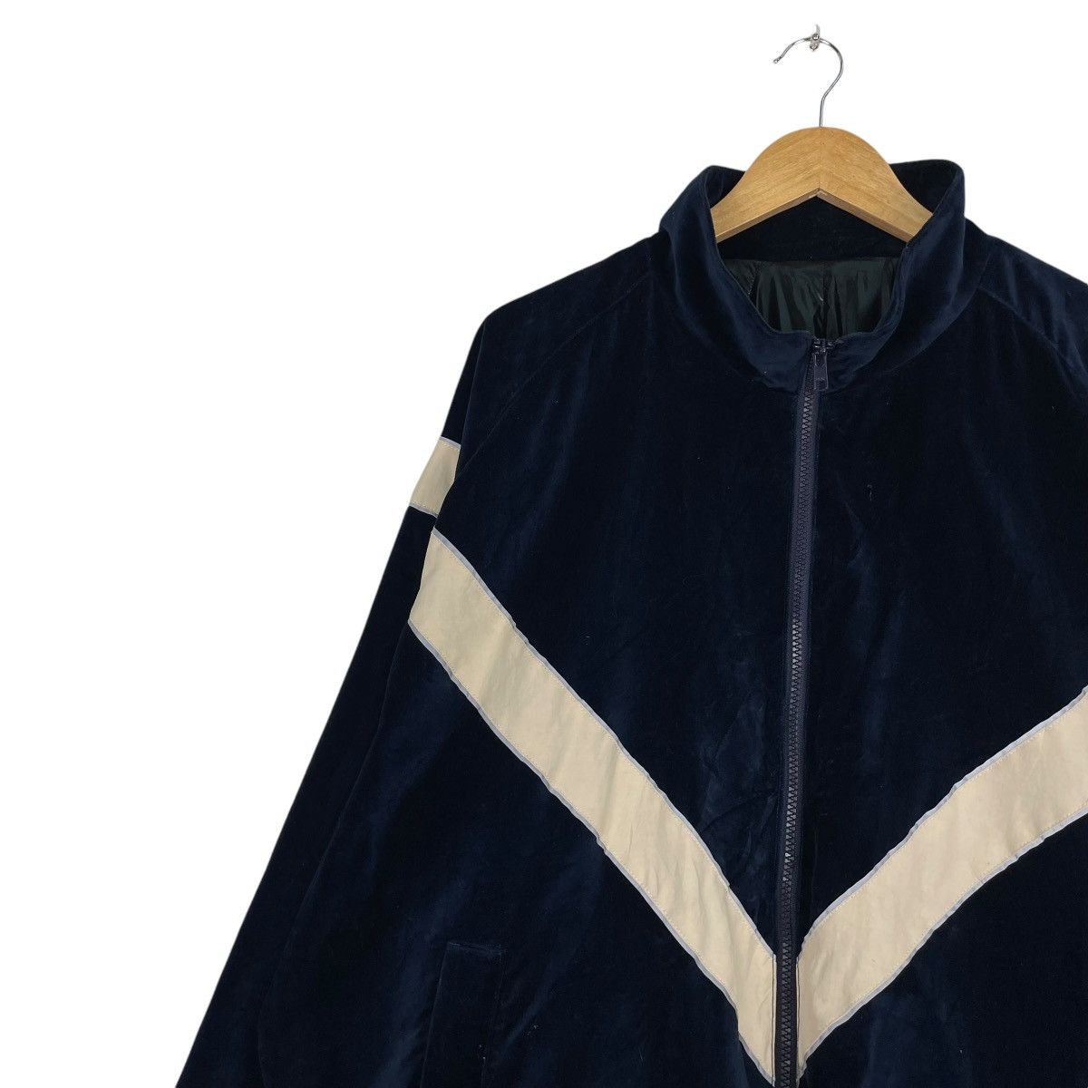 Japanese Brand × Sunny Sports 💥SUNNY SPORT VELVET ZIPPER BOMBER JACKET Size US L / EU 52-54 / 3 - 6 Thumbnail