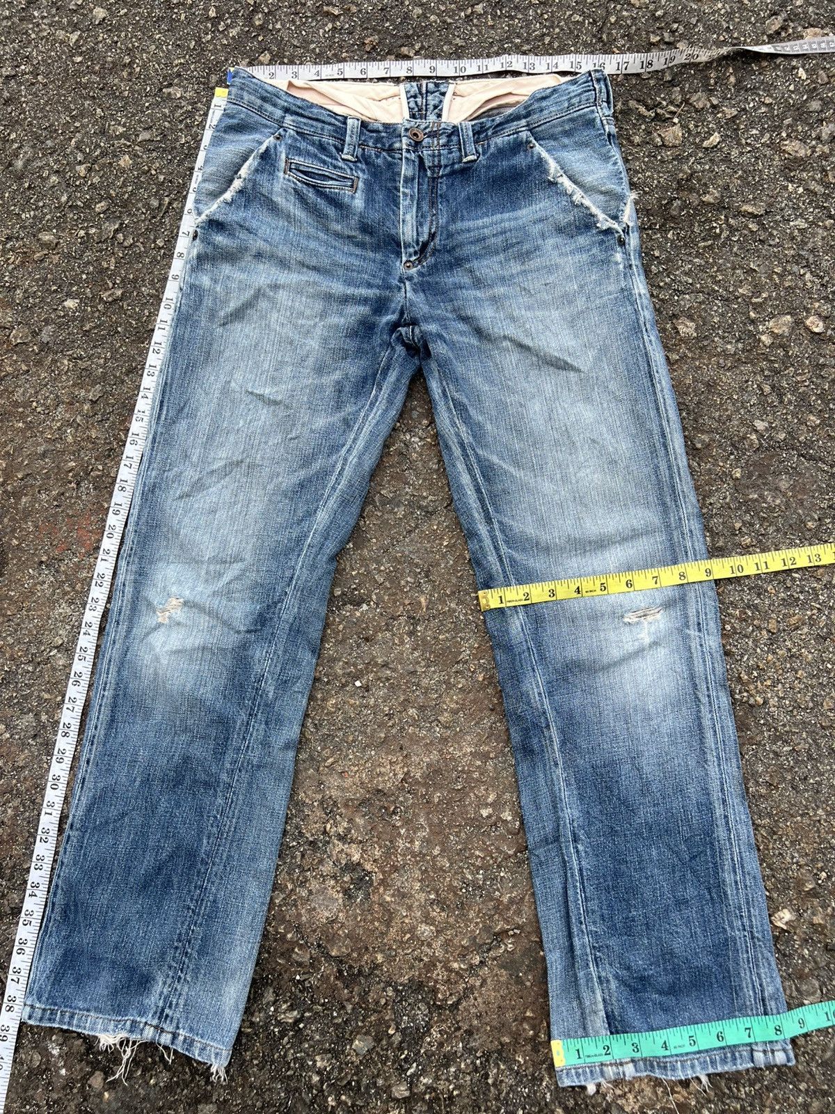 Gap Gap Distressed Jeans Size US 32 / EU 48 - 5 Thumbnail