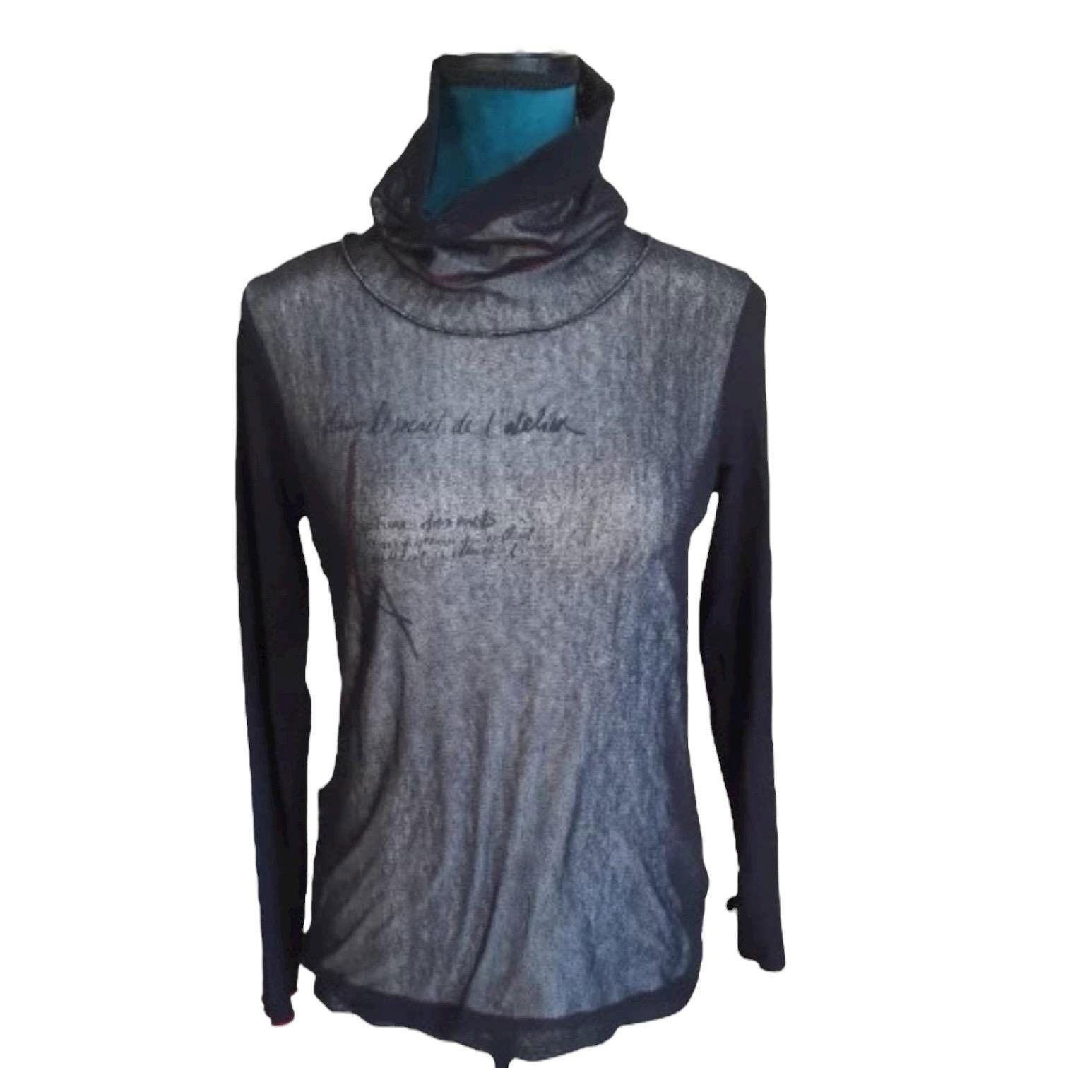 Cop Copine The Cop Copine Layered Atelier Turtleneck Meshtop Size ONE SIZE - 2 Thumbnail
