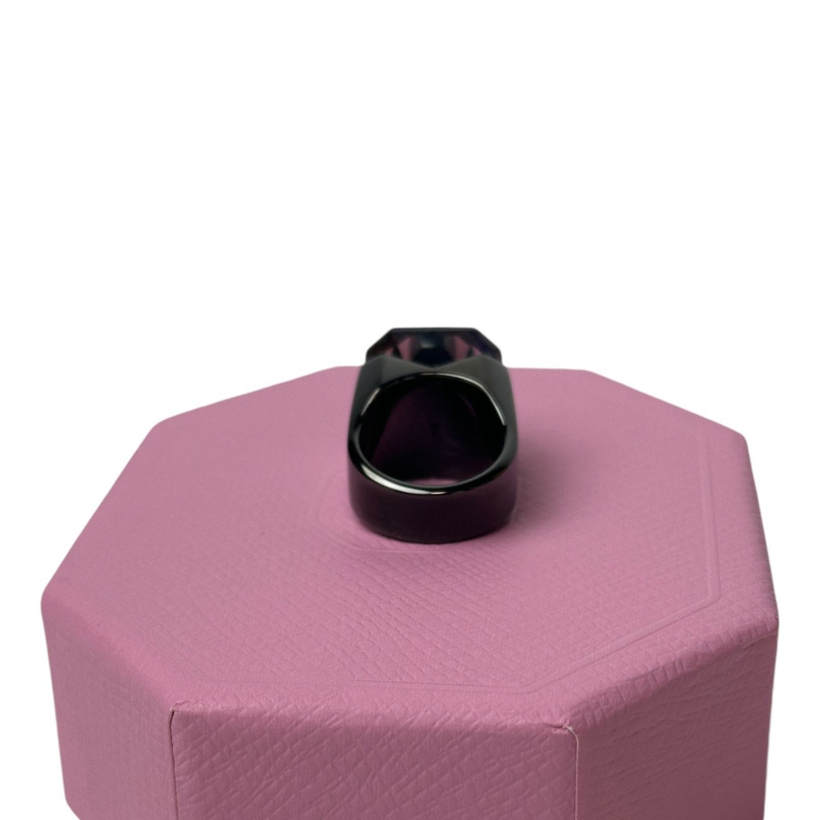 Swarovski Swarovski Numina cocktail ring Octagon cut, Black, 7 USA Size ONE SIZE - 5 Thumbnail