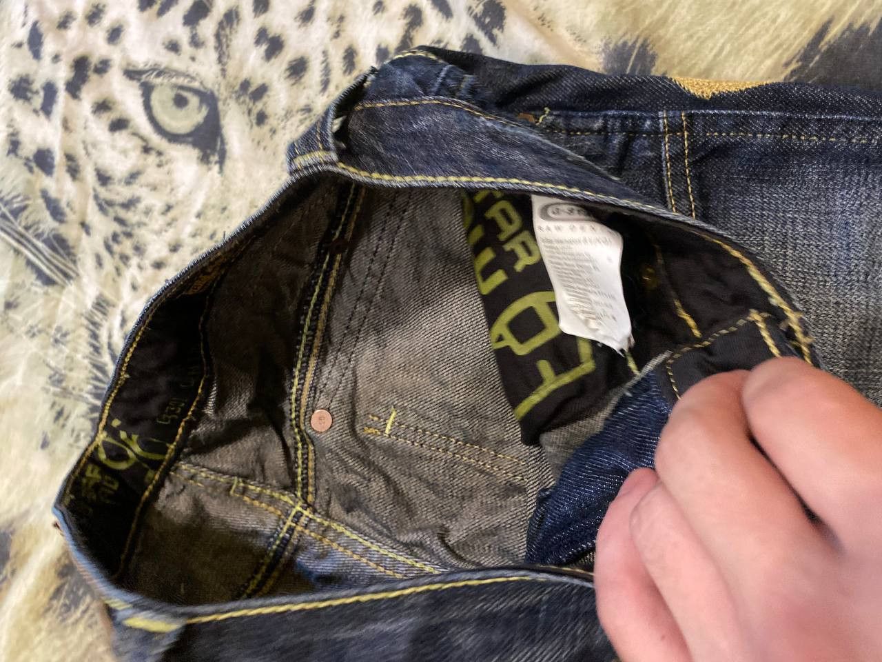 G-Star denim pants G-Star Raw streetwear big logo Y2K vintage jeans Size US 26 / EU 42 - 2 Thumbnail