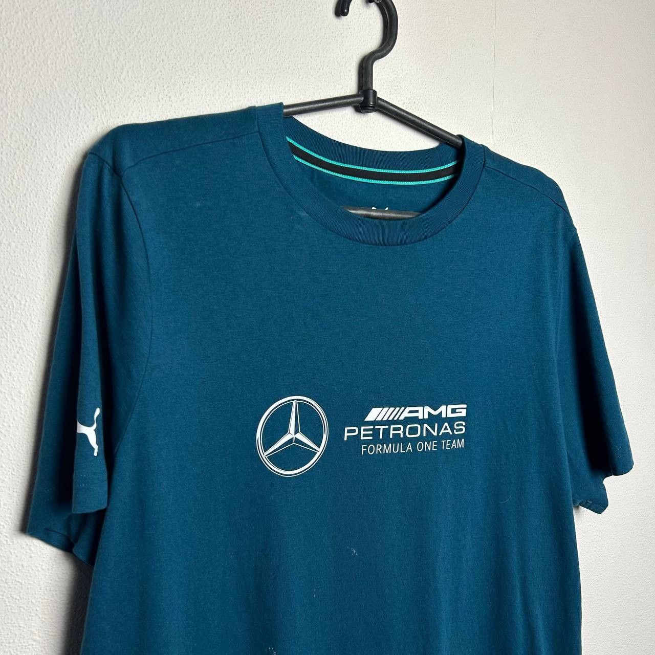 Puma Mens Puma Mercedes Benz Petronas racing streetwear tee Size US M / EU 48-50 / 2 - 2 Thumbnail