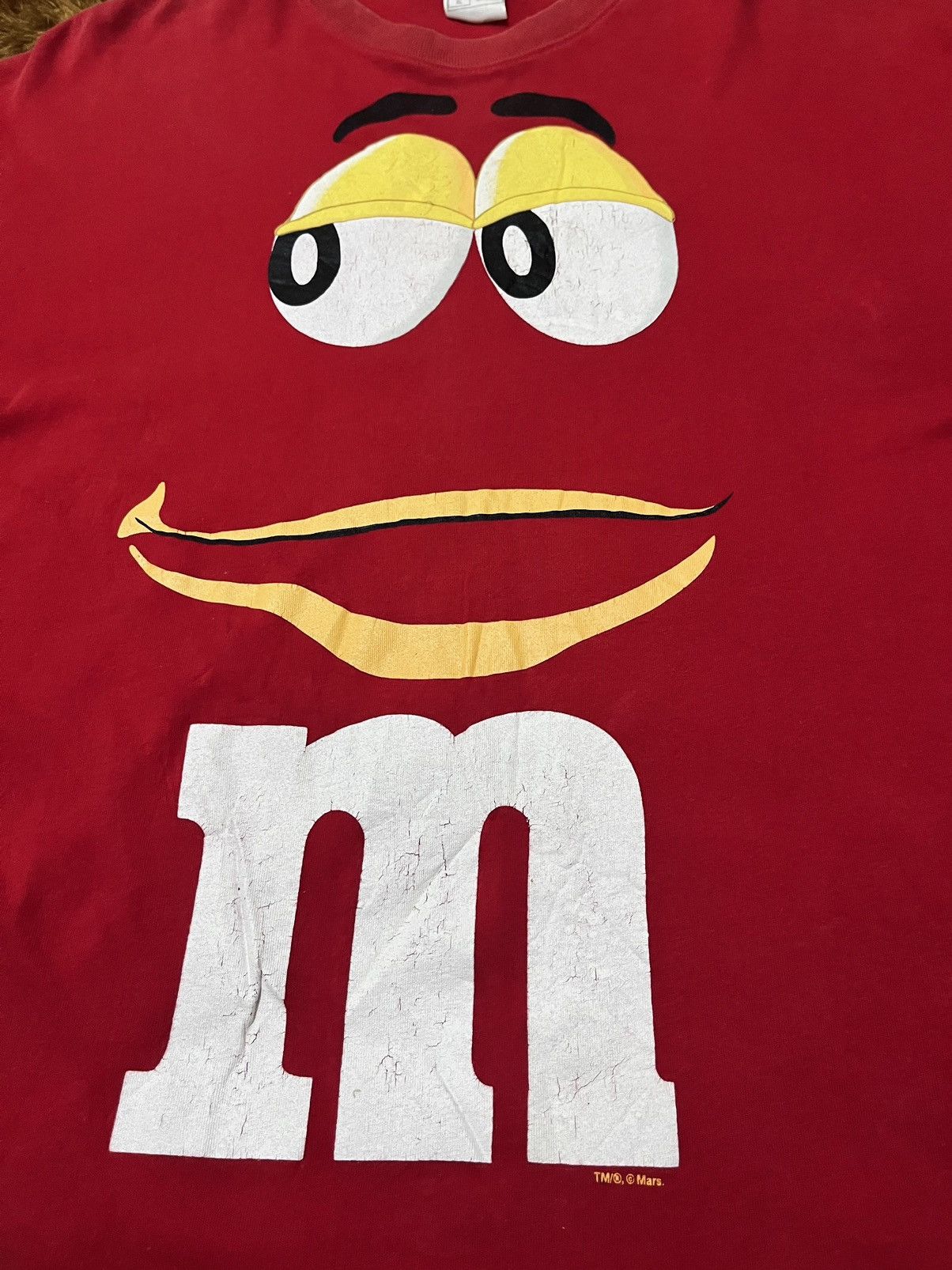 Vintage Vintage Y2K Essential Red M&M’s Chocolate Candy T-Shirt Size US XL / EU 56 / 4 - 3 Thumbnail