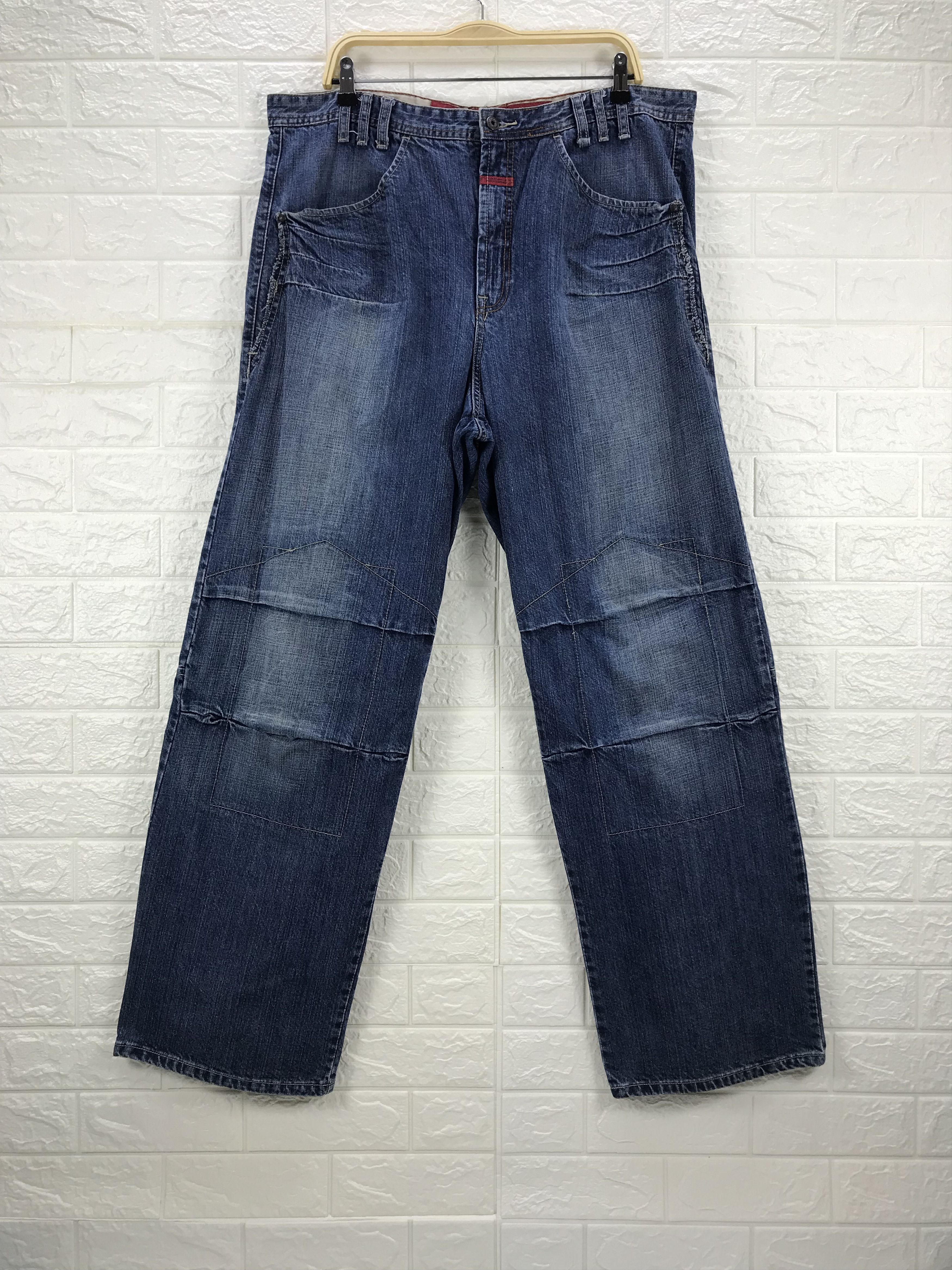Marithe + Francois Girbaud Vintage Y2K Marithe Francois Girbaud Baggy Jeans Size US 38 / EU 54 - 1 Thumbnail