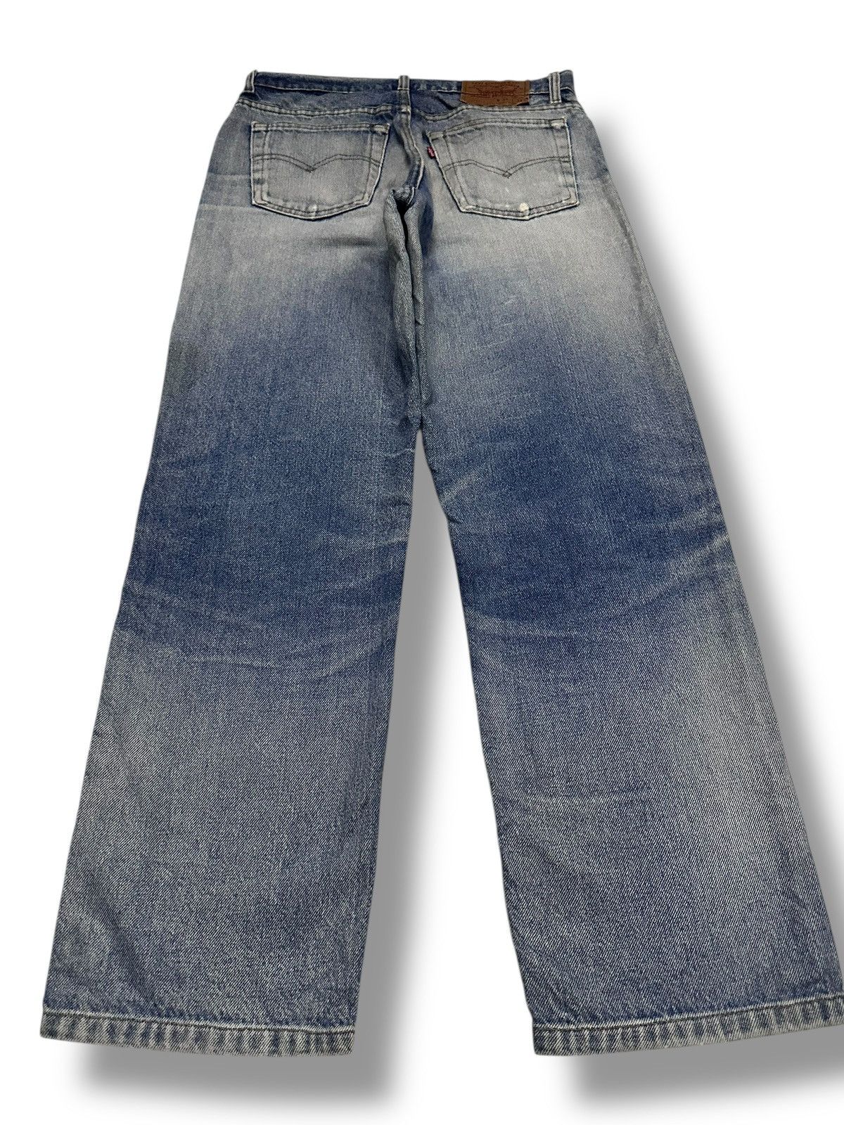 Levi's Vintage Levi's Distressed Baggy Loose Fit With Faded Wash Size US 31 - 2 Thumbnail