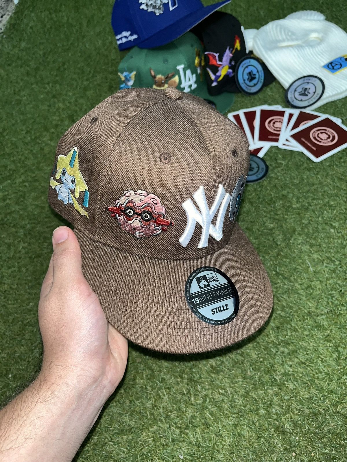 Pokemon Stillz x slumpy Pokémon steel hat | Grailed
