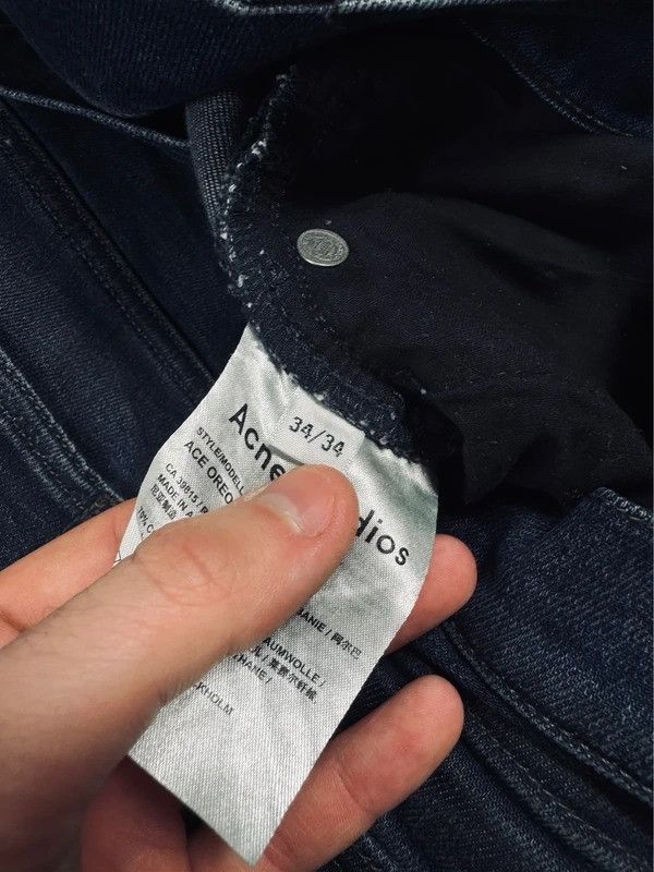 Acne Studios Acne Studios navy blue jeans 34 Ace oreo Size US 34 / EU 50 - 6 Thumbnail