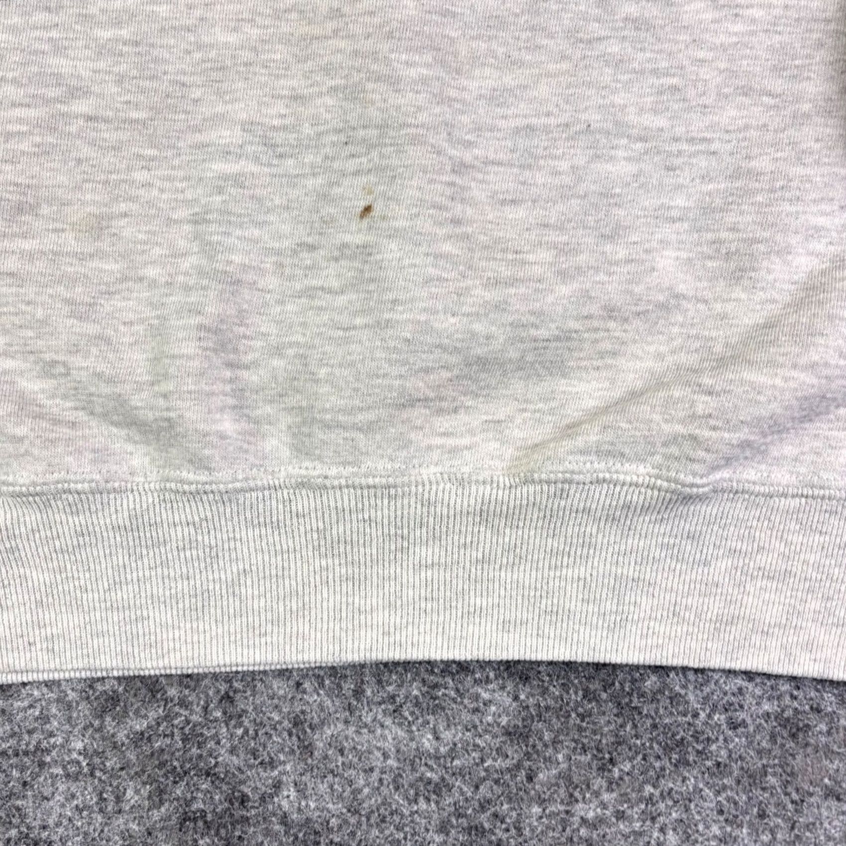 Vintage VINTAGE College House Sweatshirt Gray XL Mens Graphic Print 90s United States PullOver Crew Neck Buckle Sleeve Long Size US XL / EU 56 / 4 - 8 Thumbnail