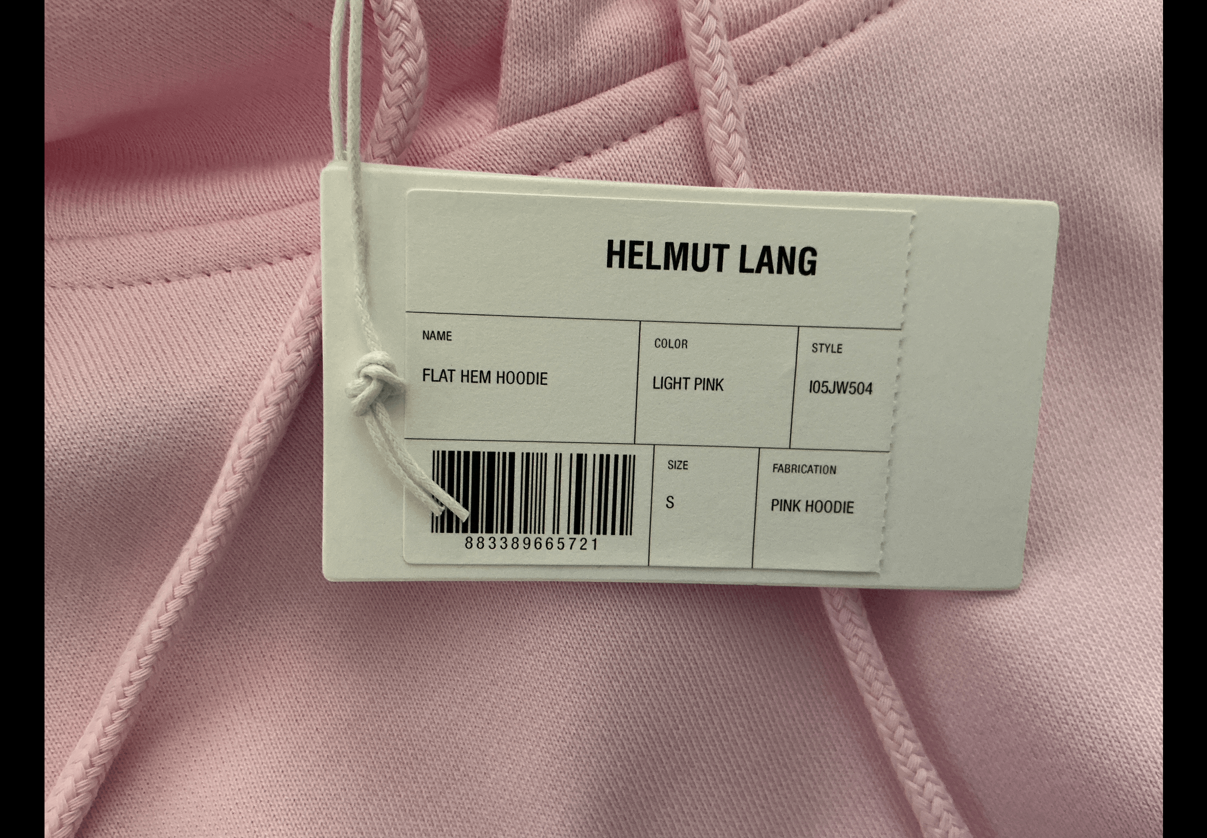 Helmut Lang Helmut Lang x Jeremy Deller Pink Hoodie – Made in Portugal Size US S / EU 44-46 / 1 - 9 Thumbnail