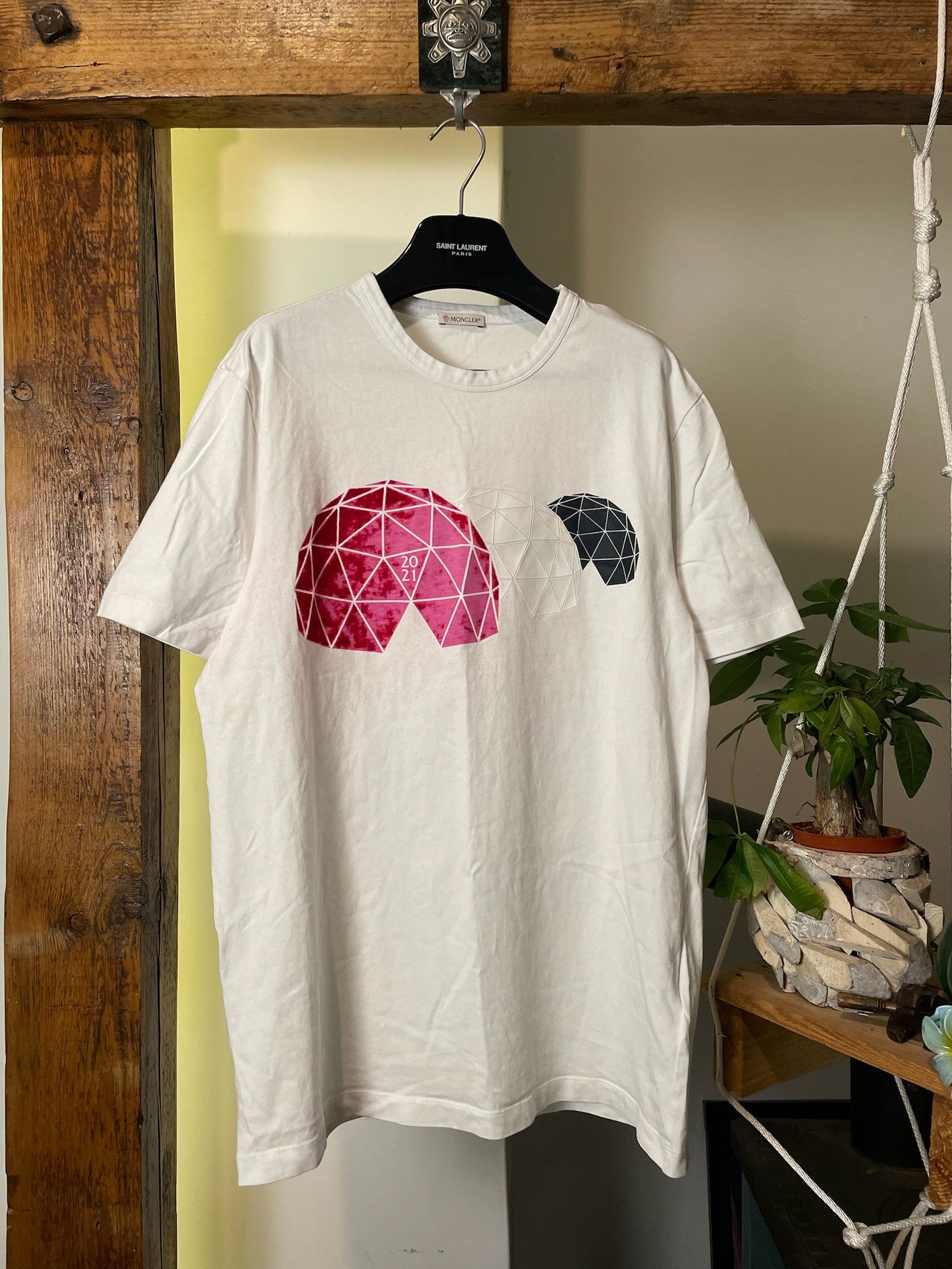 Moncler Moncler Maglia Big Logo Igloo Tee Size US L / EU 52-54 / 3 - 1 Thumbnail