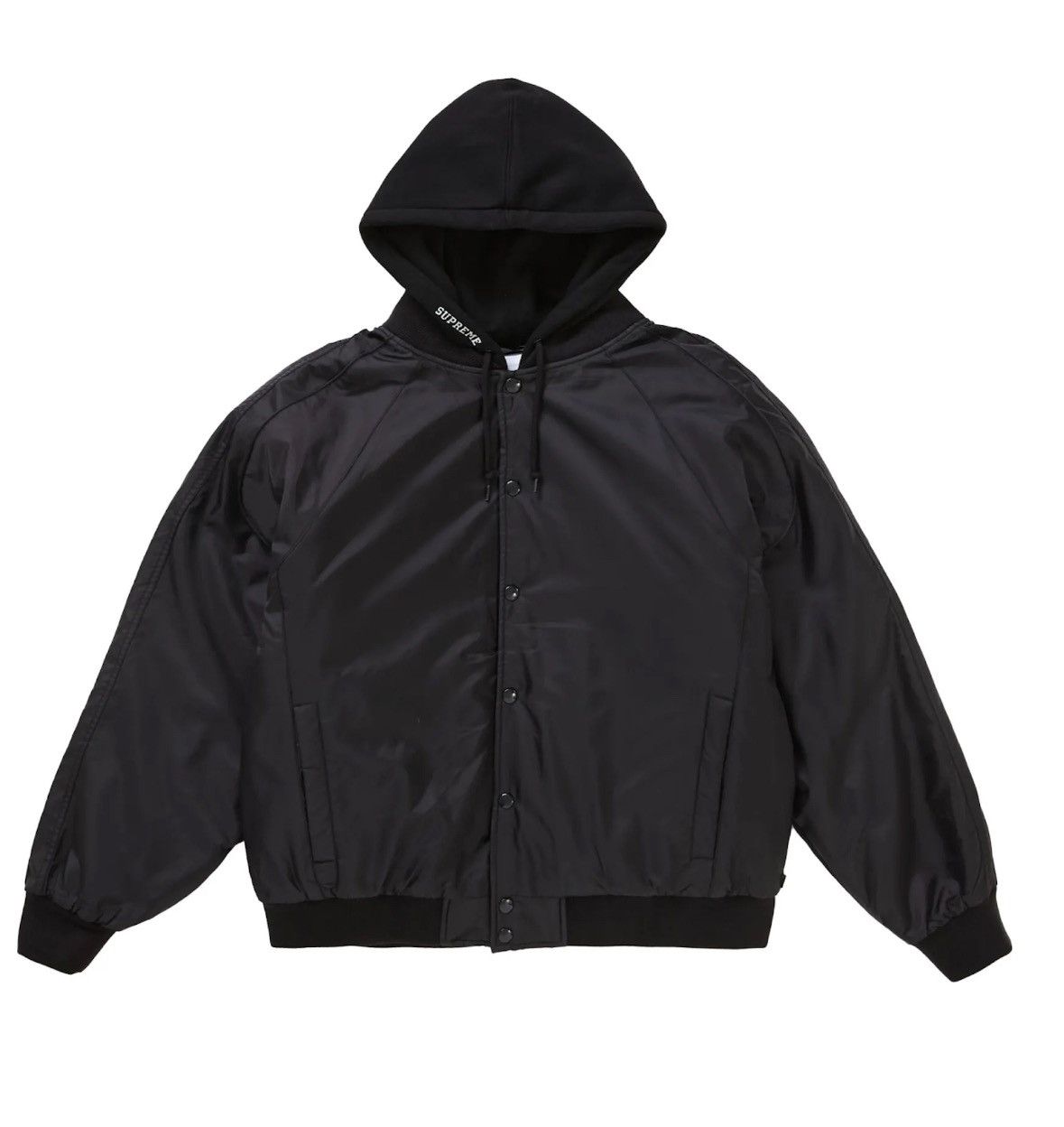 Supreme Hooded Stadium Jacket - Large/Black