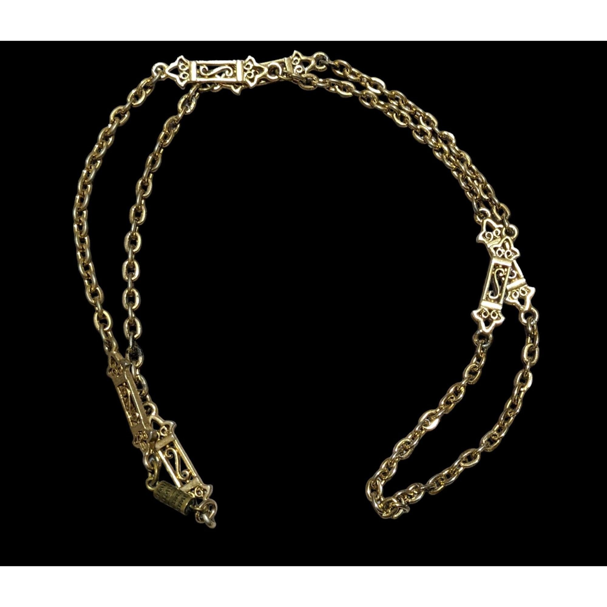 Other Gold Decorative S Link Necklace Size ONE SIZE - 1 Thumbnail