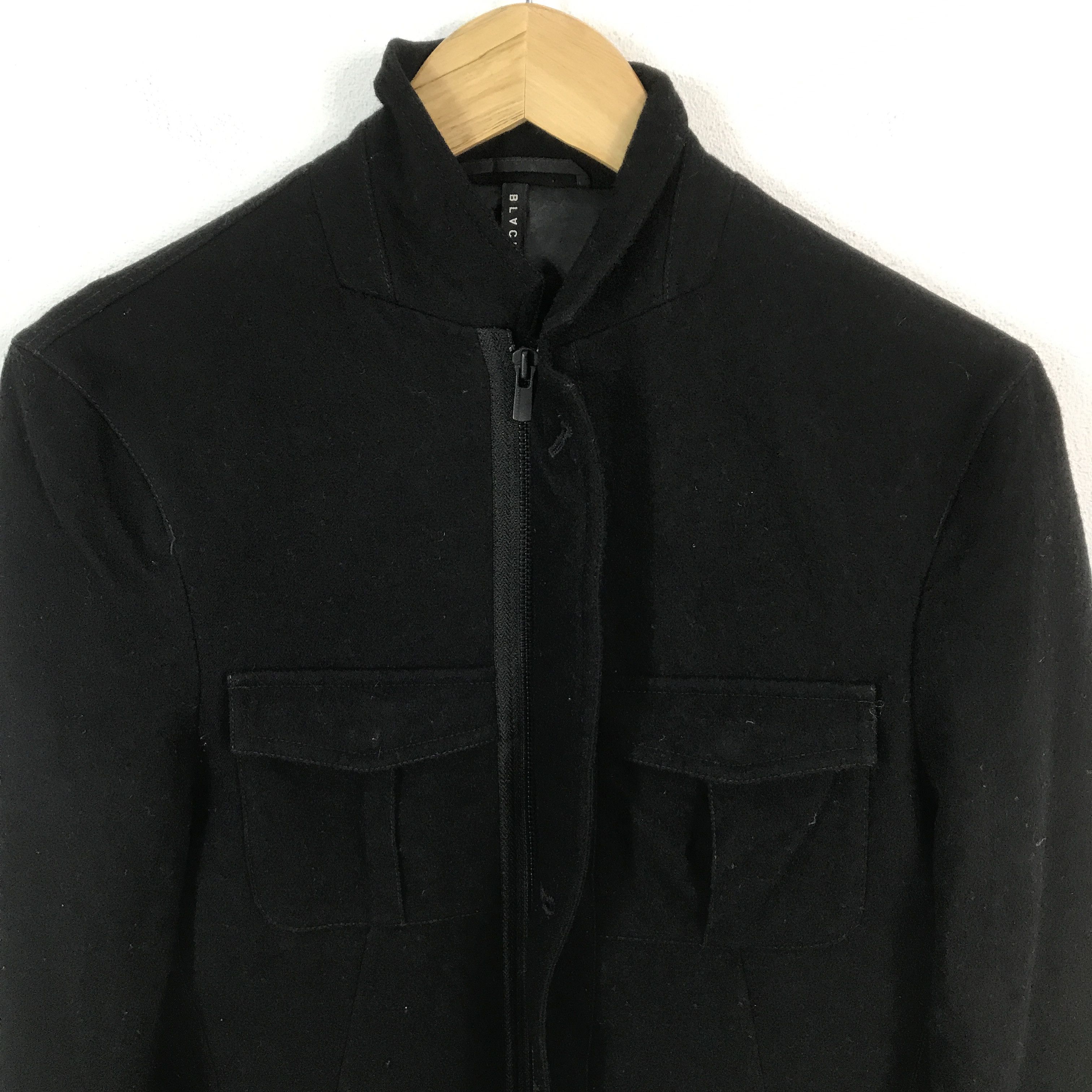Black Barrett × Japanese Brand × Neil Barrett Black Barrett by Nile Barrett Wool zipper jacket Size US S / EU 44-46 / 1 - 3 Thumbnail