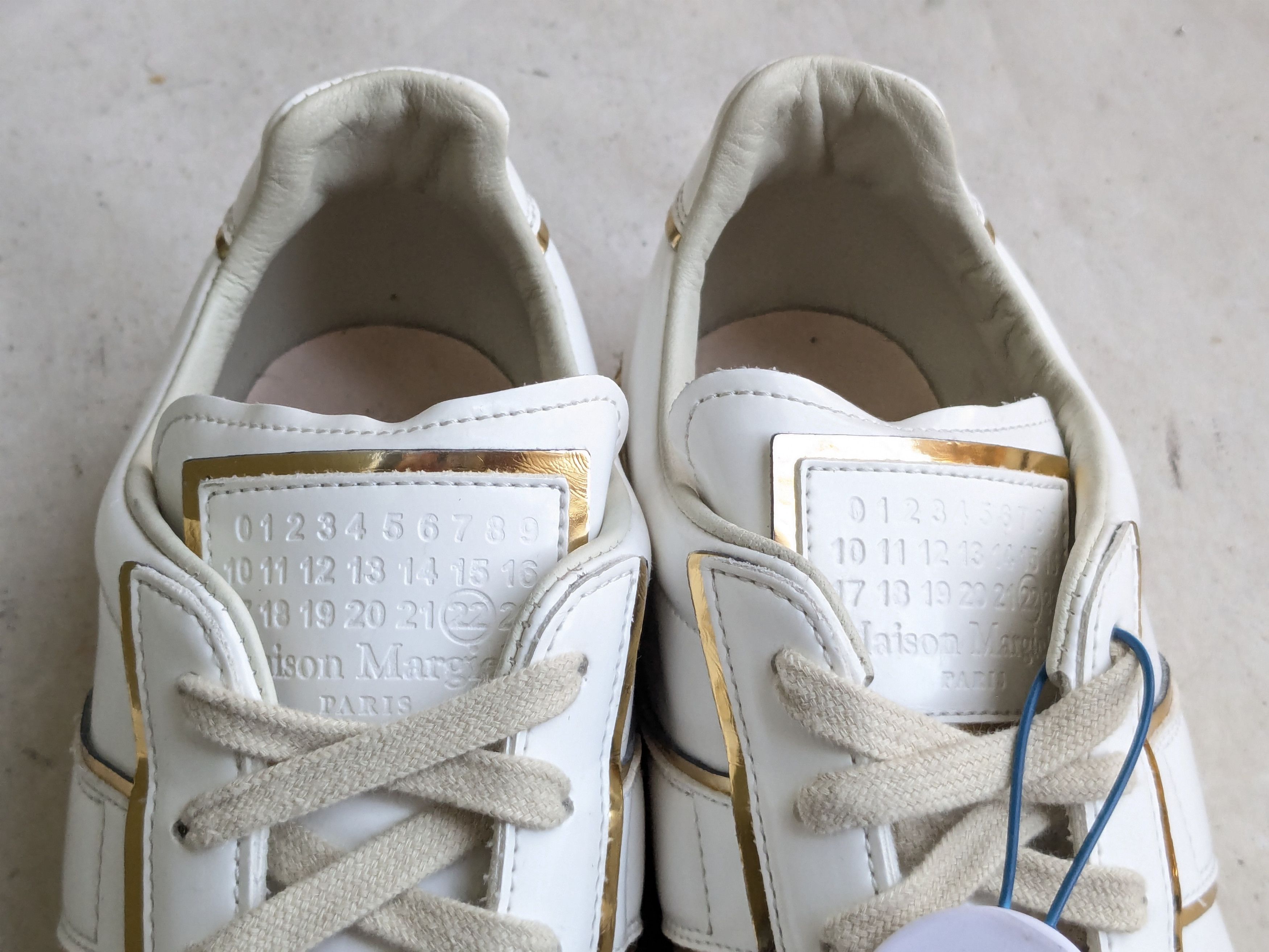 Maison Margiela Maison Margiela GAT Replica White Gold Patent Leather 8 41 Size US 8 / EU 41 - 4 Thumbnail
