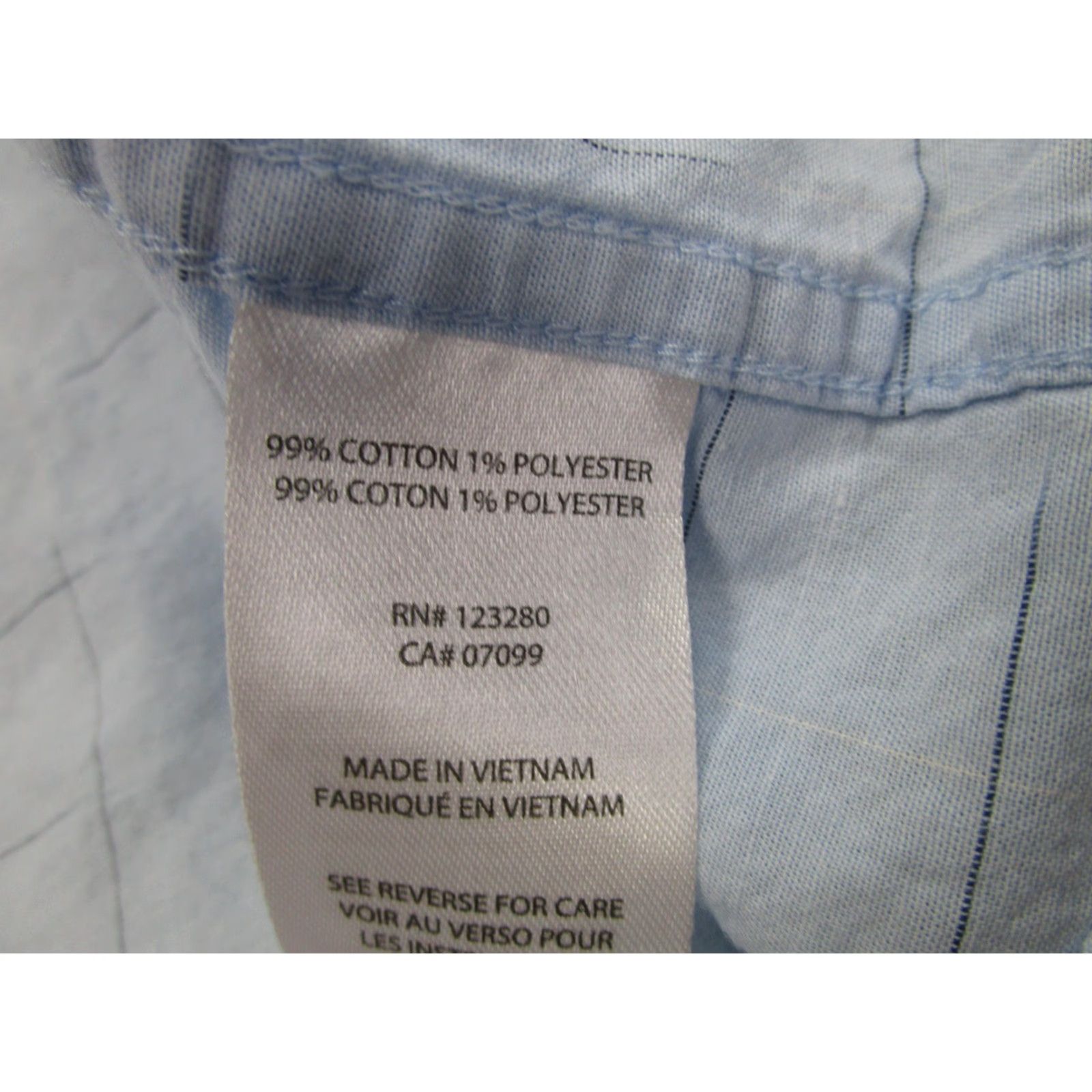 TravisMathew TravisMathew Shirt Mens XL Light Blue Short Sleeve Button Front Golf Casual Size US XL / EU 56 / 4 - 7 Thumbnail