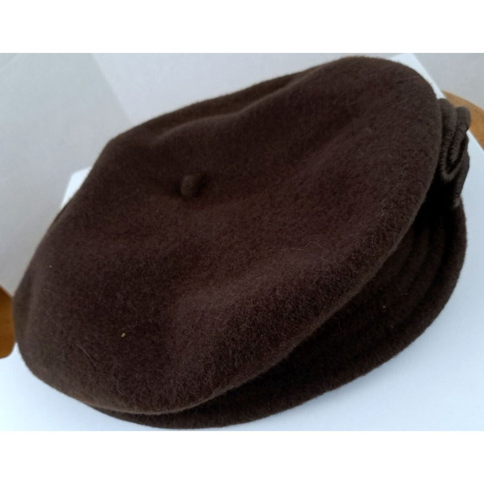 Vintage Toucan Beret Hat Women's Adjustable Brown NWT Hopeless Romantic Sm-Med Size ONE SIZE - 2 Thumbnail