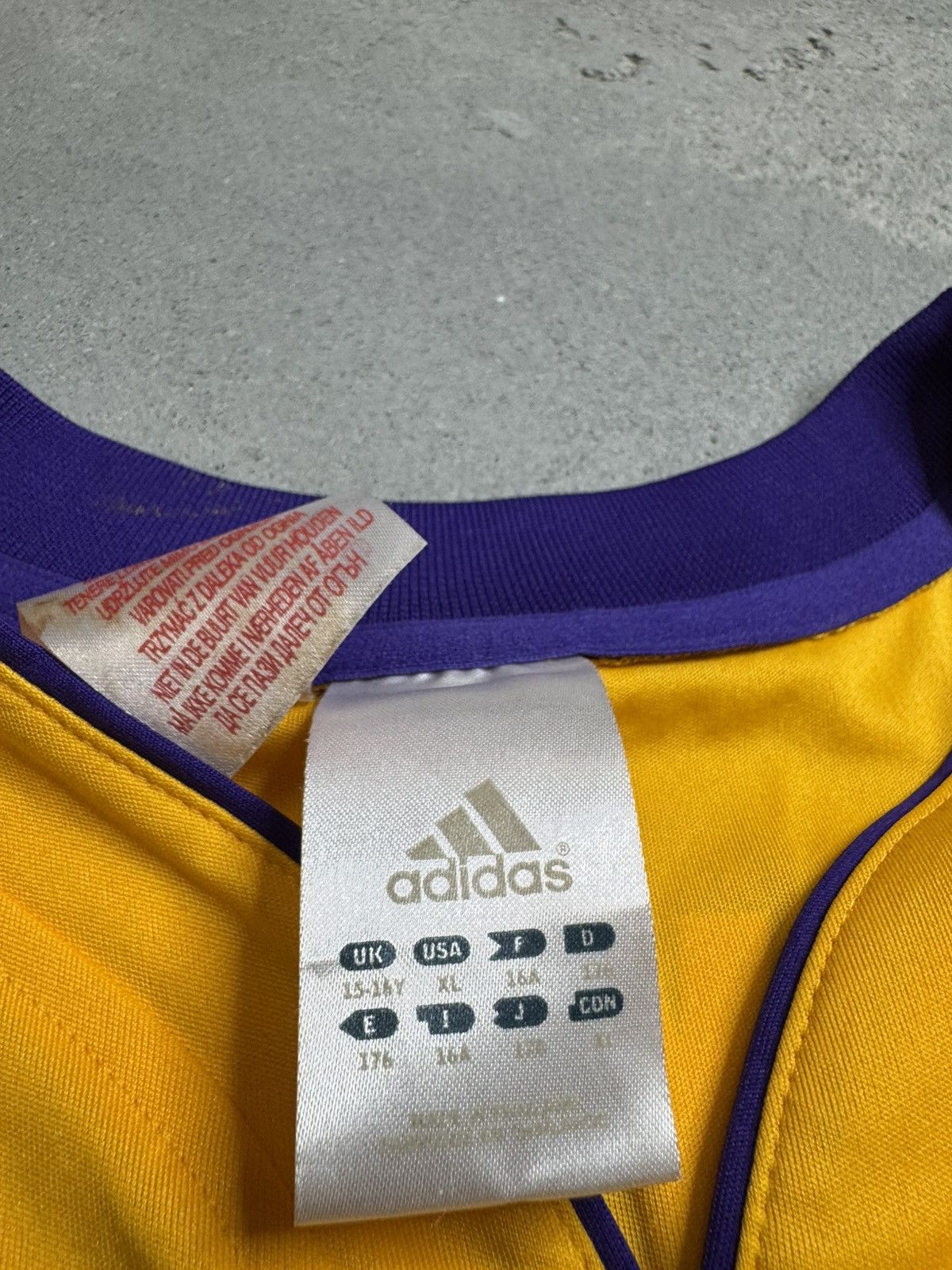 Adidas Los Angeles Lakers Adidas Kobe Bryant Jersey 2014 Size US XS / EU 42 / 0 - 4 Thumbnail