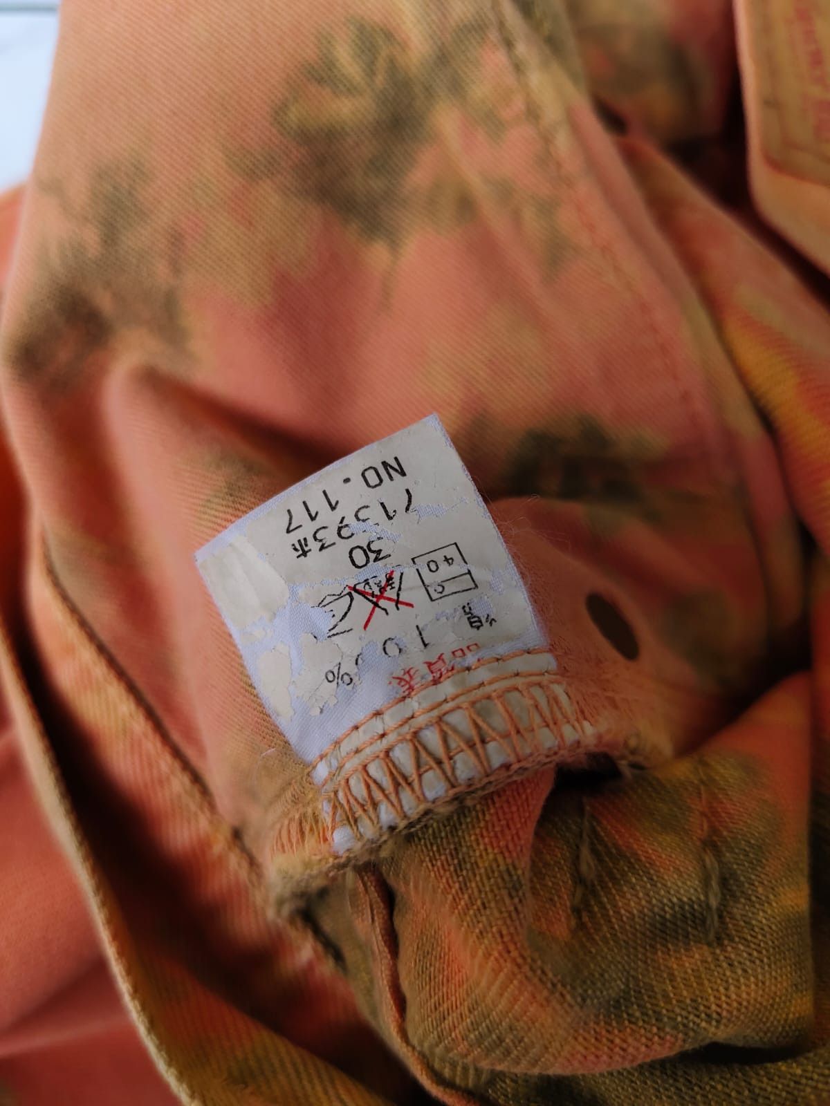 Johnbull × Vintage 💥Vintage John Bull Tie Dye Washed Jeans Size US 30 / EU 46 - 6 Thumbnail