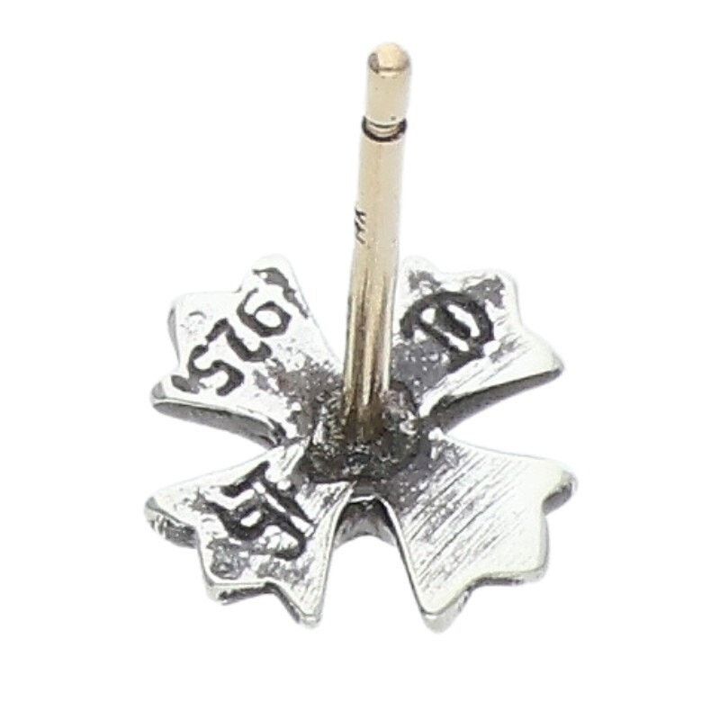 Chrome Hearts Chrome Hearts No2 CH PLS Stud Silver Earring Size ONE SIZE - 3 Thumbnail