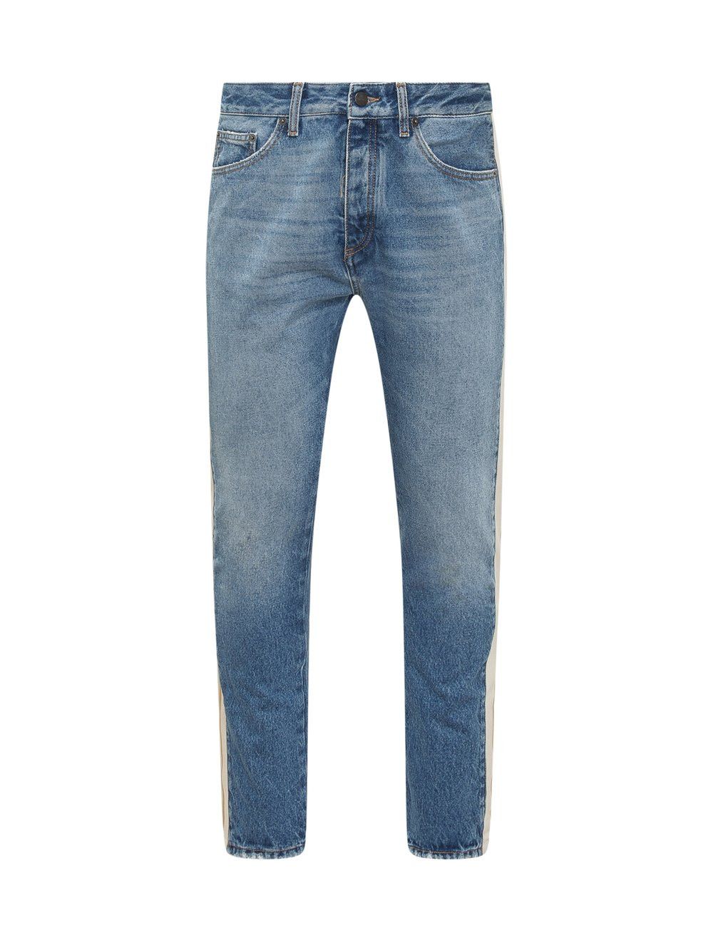 Palm Angels o1y0325 Denim Pant in Blue Size US 29 - 1 Thumbnail
