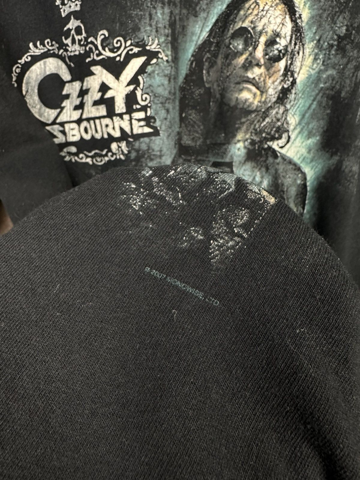 Band Tees 2007 Ozzy Osbourne Metal Tour Tee Size US L / EU 52-54 / 3 - 5 Thumbnail