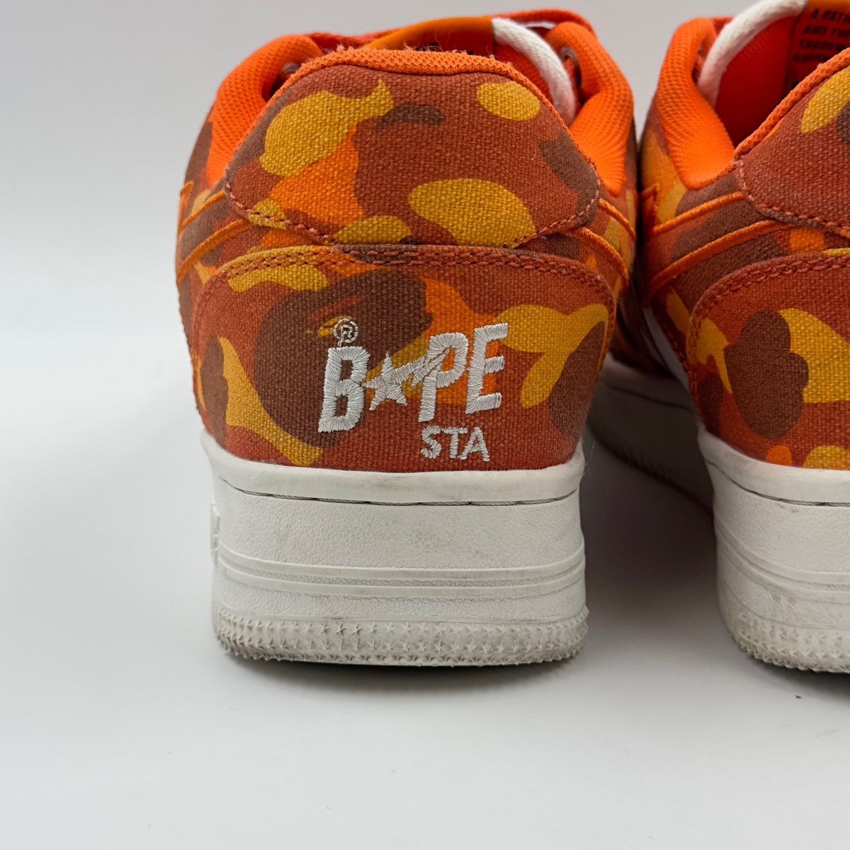 Bape × Heron Preston A Bathing Ape Bapesta Heron Preston 2022 Size US 9.5 / EU 42-43 - 13 Thumbnail