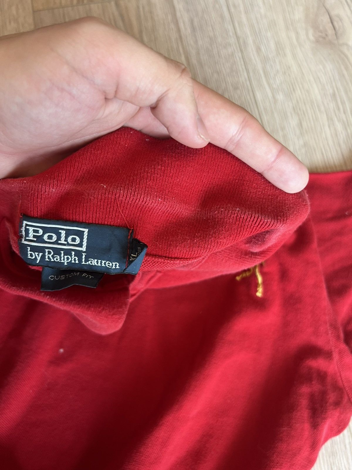 Polo Ralph Lauren Polo Ralph Lauren Vintage Big Logo 3 Size XL Size US XL / EU 56 / 4 - 10 Thumbnail
