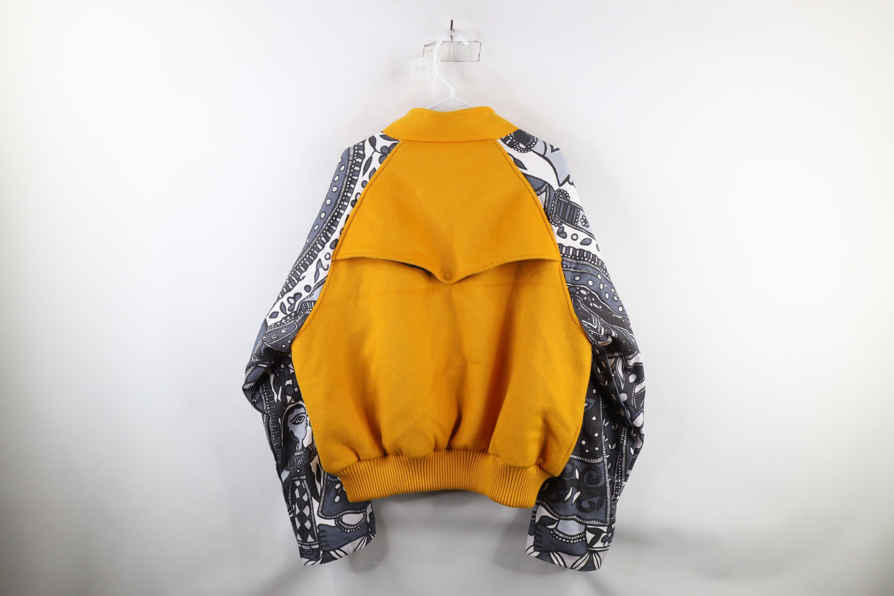 Vintage Sevin Kasran Streetwear Wool Varsity Letterman Jacket Size US XXL / EU 58 / 5 - 12 Thumbnail