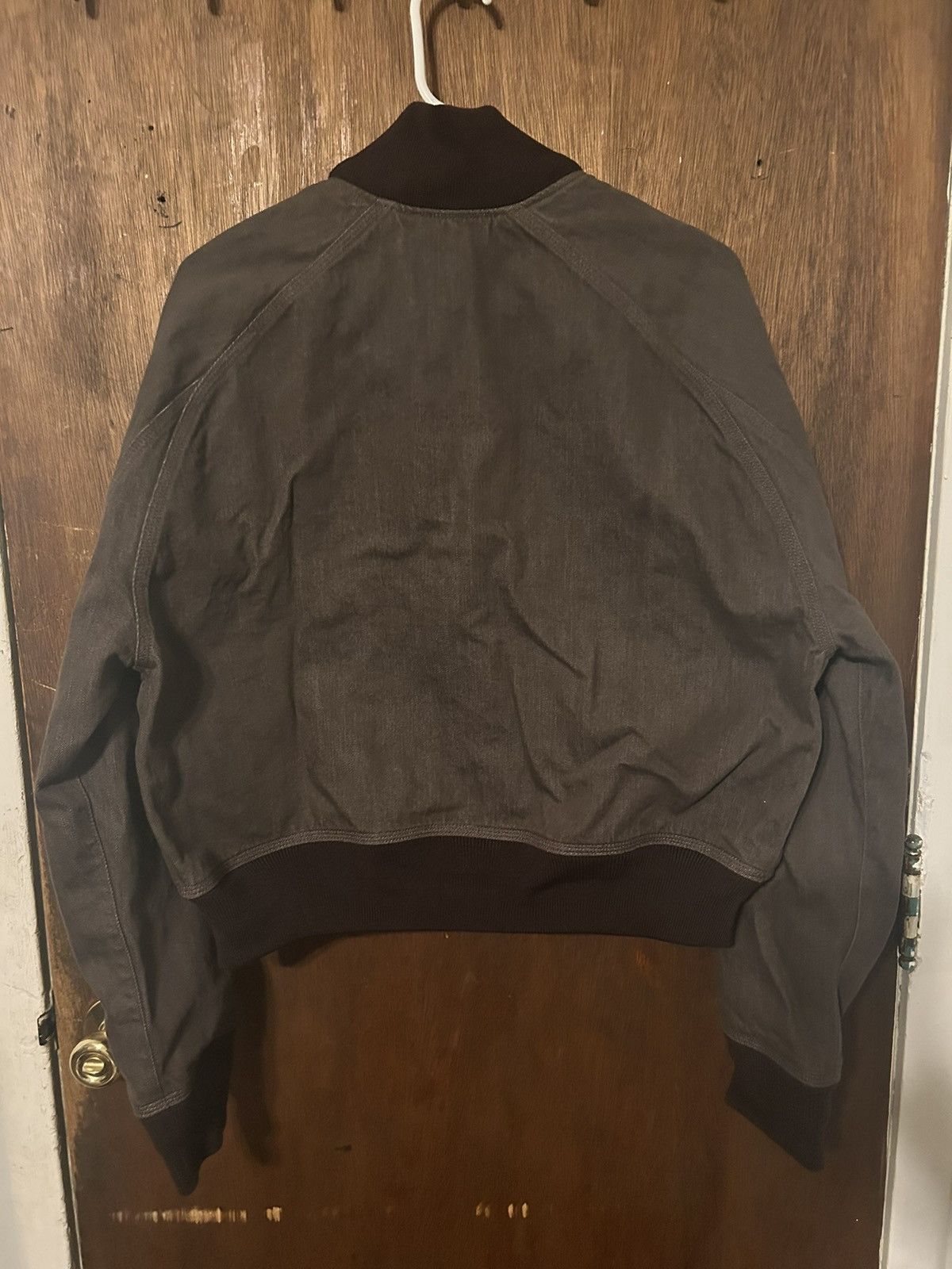 Kiko Kostadinov *LAST DROP* Kiko Kostadinov Konkord Denim Bomber Jacket Dune Size US M / EU 48-50 / 2 - 2 Thumbnail
