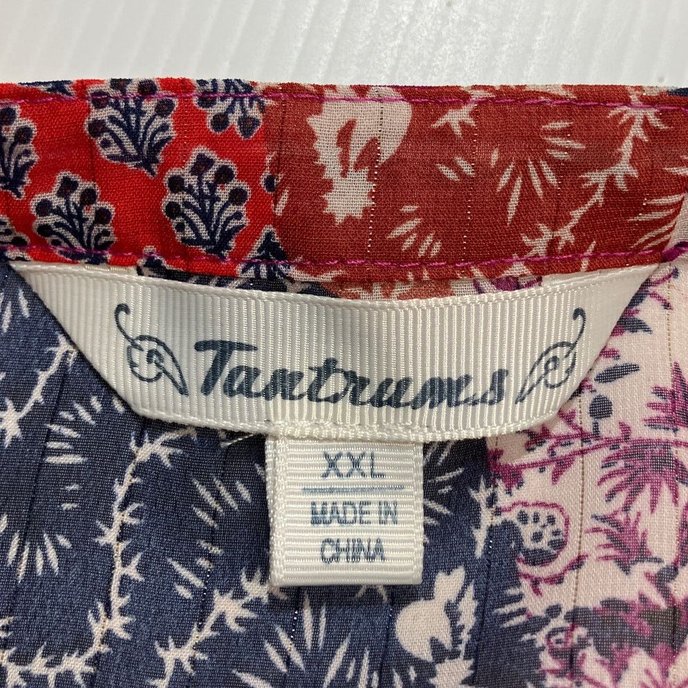 Other Tantrums Vintage Boho-Chic Patchwork Tunic Blouse Women XXL Size XXL / US 16-18 / IT 52-54 - 3 Thumbnail