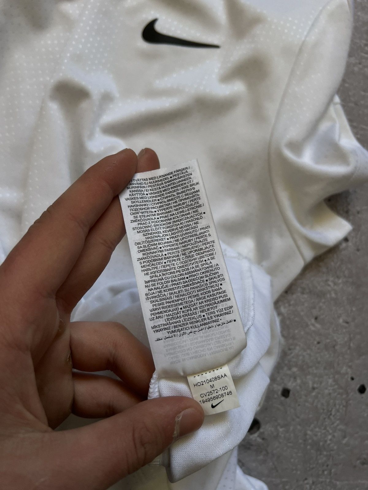 Nike Nike Rafa Nadal Wimbledon ADV White Tennis Shirt Men’s M Size US L / EU 52-54 / 3 - 11 Thumbnail