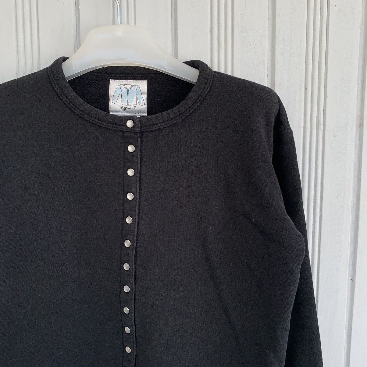 agnes b. Agnes B Classique Snap Button Cardigan Woman Size S / US 4 / IT 40 - 2 Thumbnail