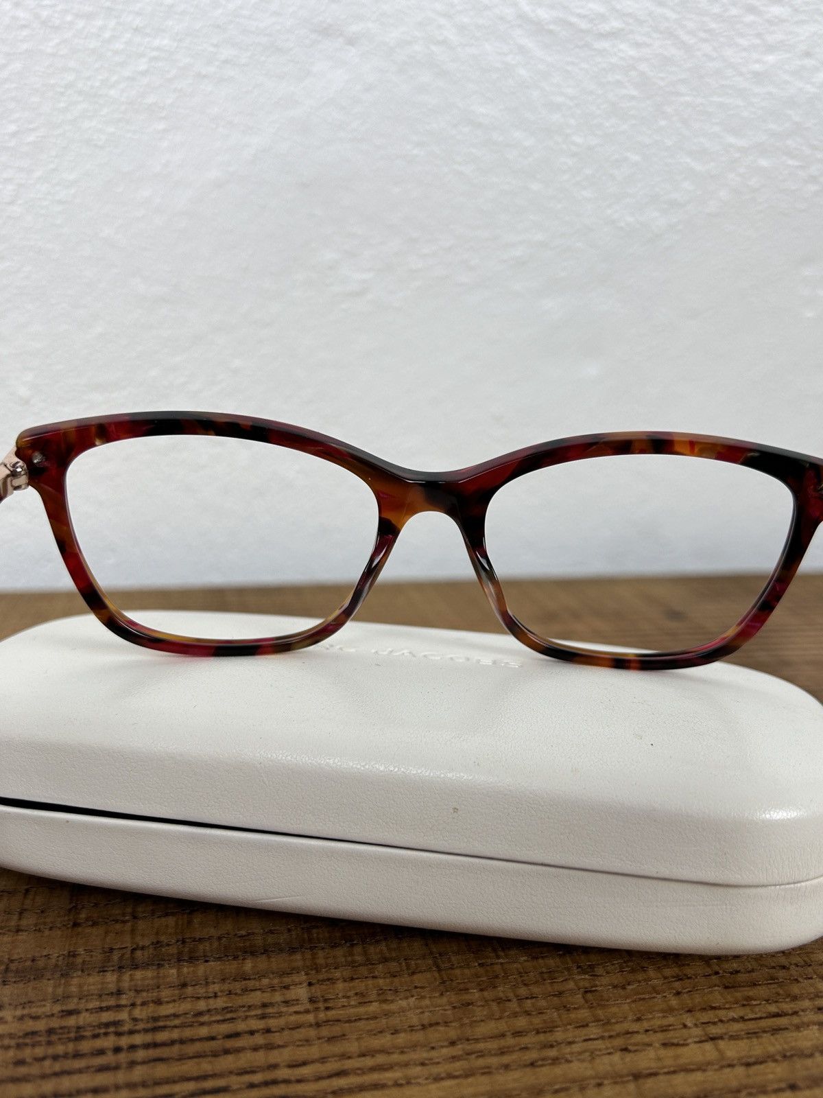 Marc Jacobs Marc Jacobs 400 MFX Havana Plum Womens Glasses Frame Size ONE SIZE - 8 Thumbnail