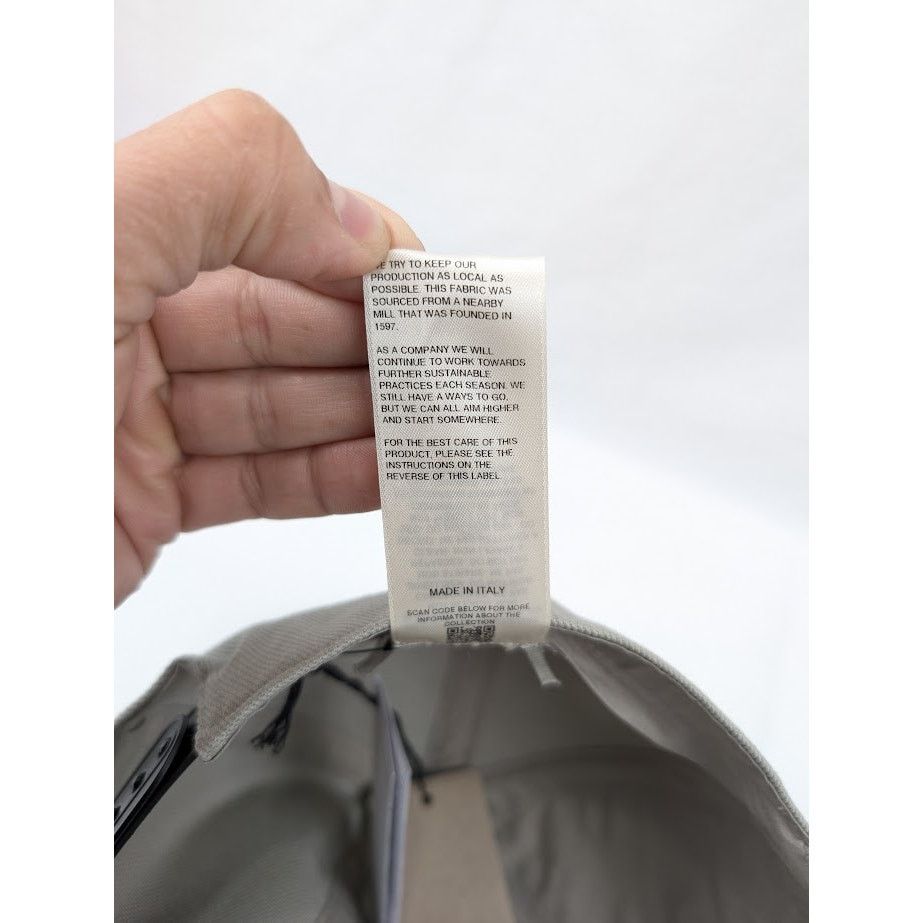 Rick Owens o1rshd1 Size: L / Baseball Cap / Hat in Pearl/Black Size ONE SIZE - 15 Thumbnail