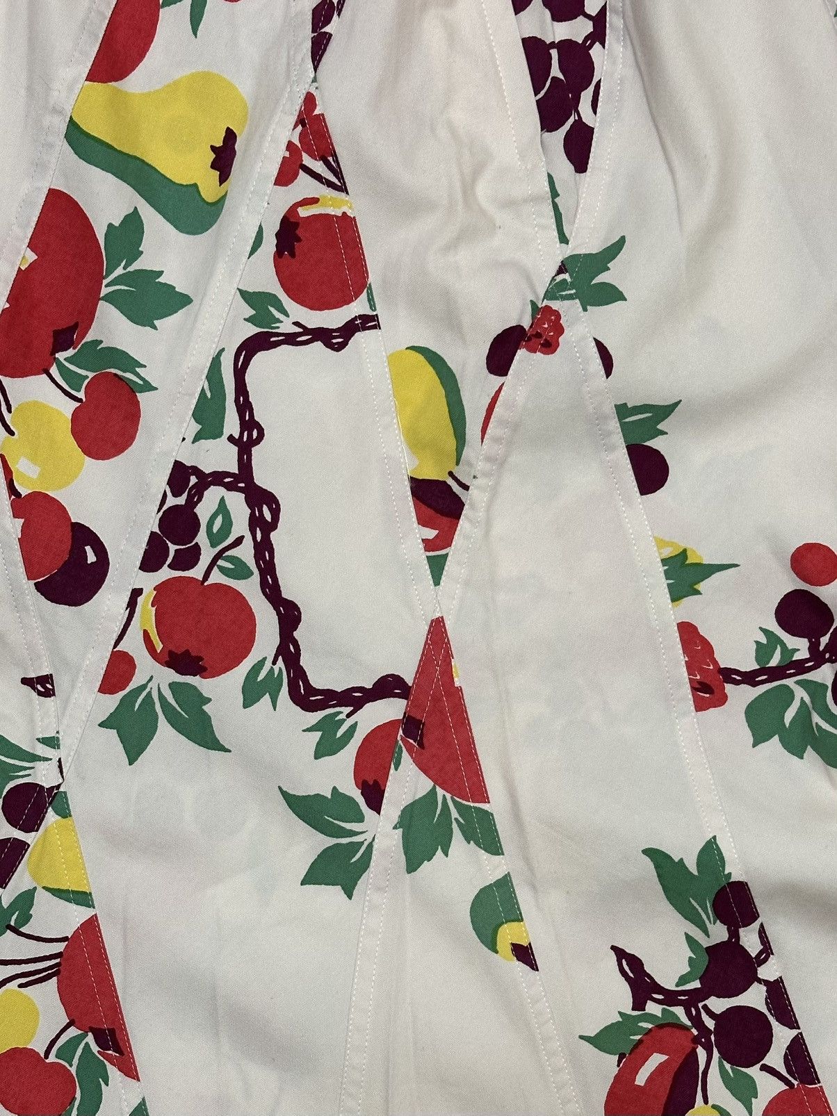 Junya Watanabe JUNYA WATANABE Spring Summer 2003 Fruit Print Maxi Skirt Size 27" / US 4 / IT 40 - 5 Thumbnail