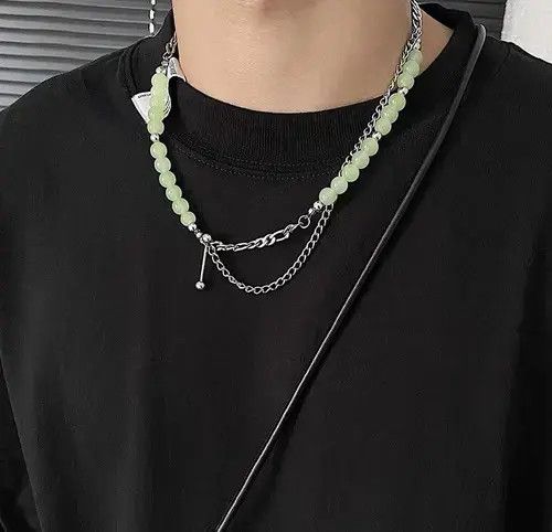 Designer × Vintage vintage jade necklace Size ONE SIZE - 2 Thumbnail