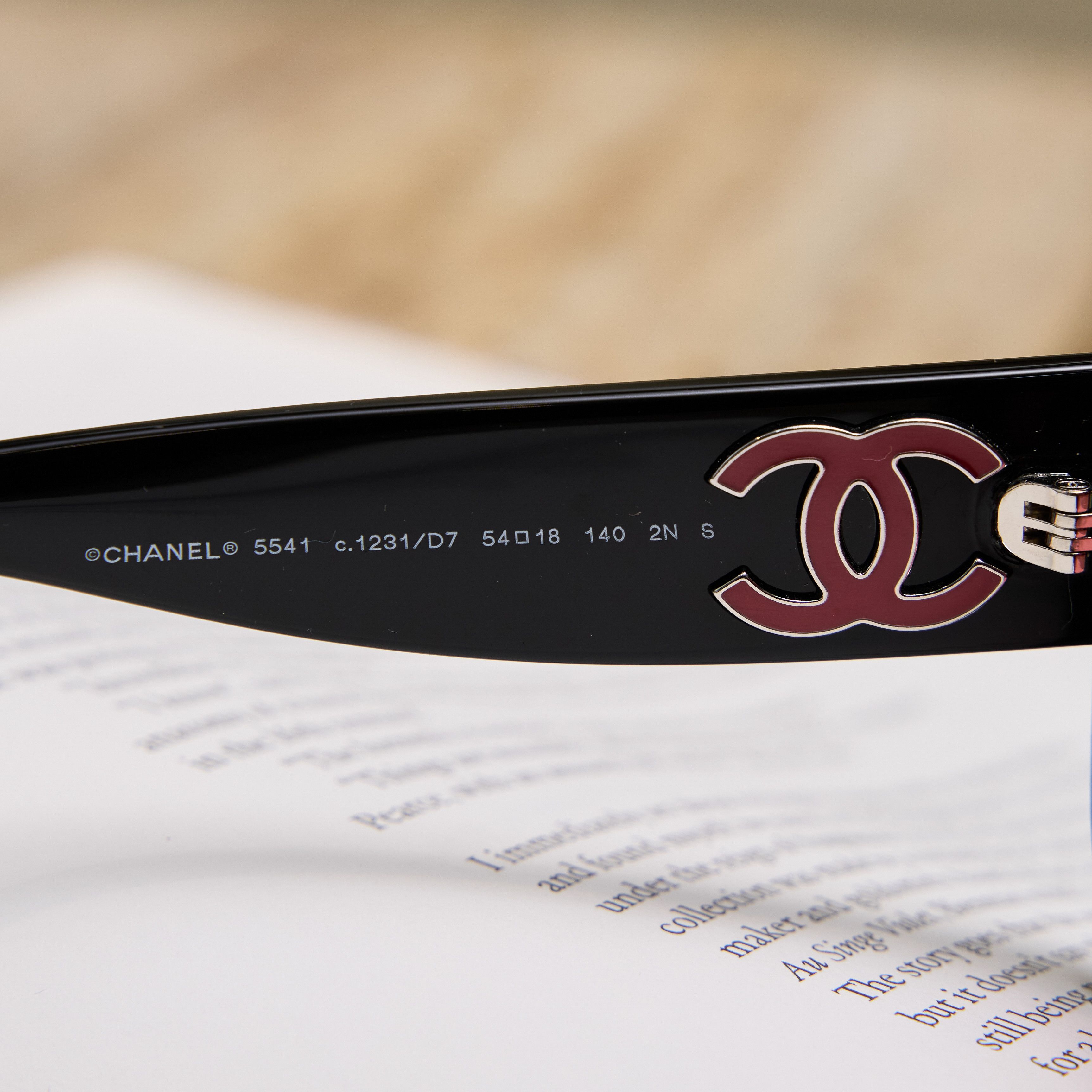 Chanel CHANEL 0CH5541 C1231/D7 SUNGLASSES Size ONE SIZE - 5 Thumbnail
